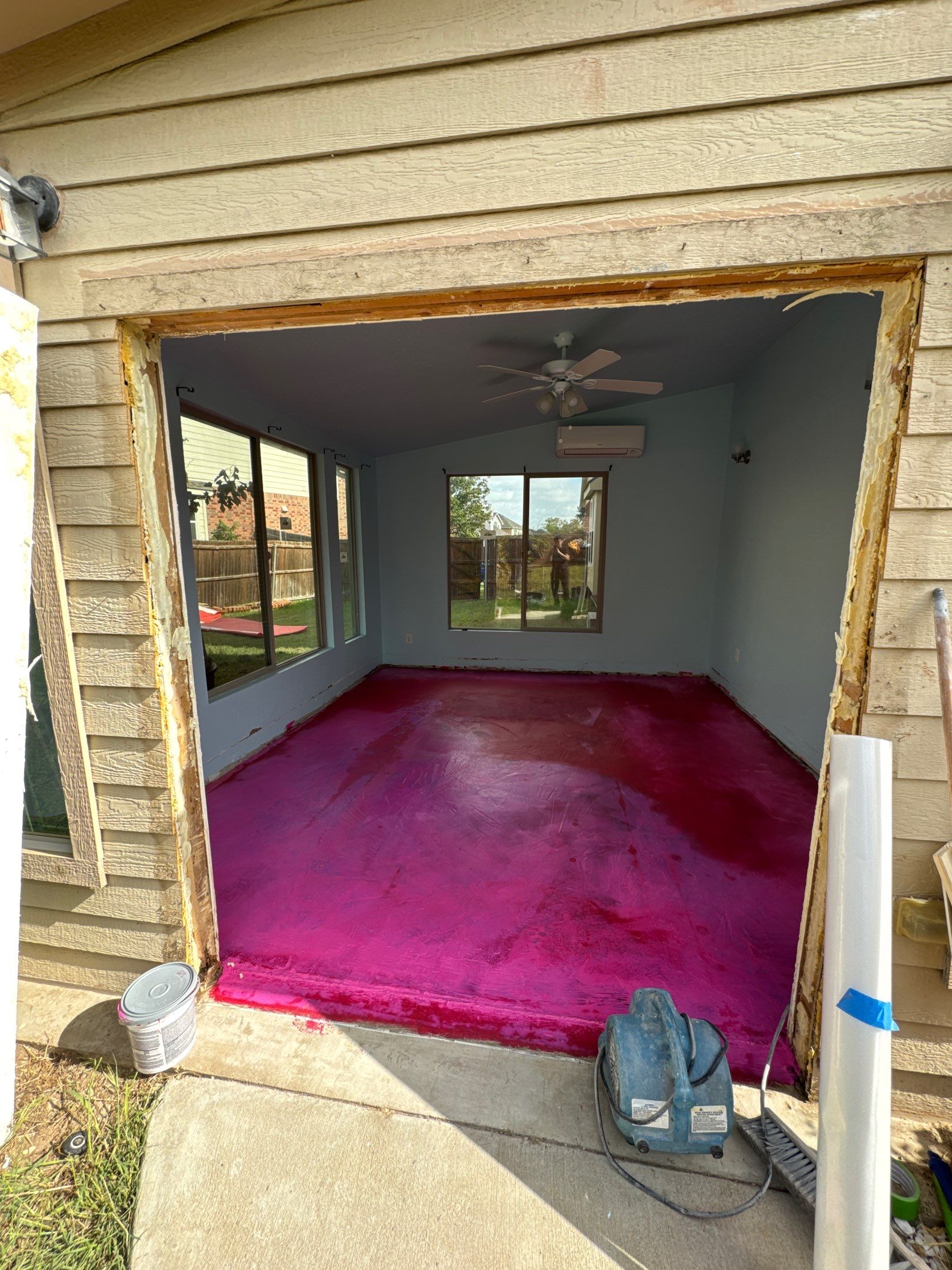 Seamless Floor Upgrade & Critical Water Damage Repair: Complete Patio Door Fix by Tibi Soli LLC