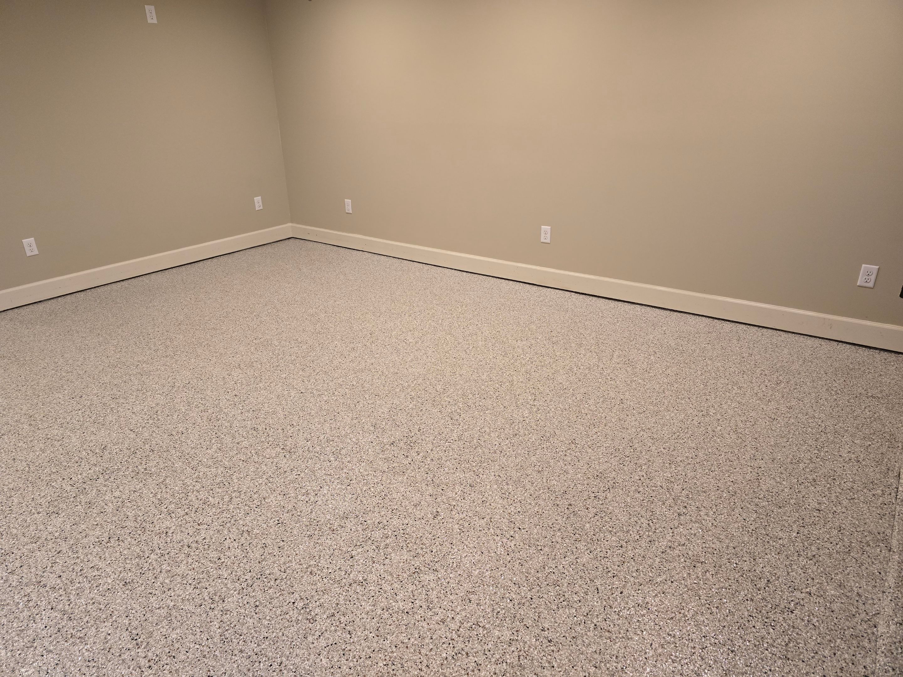 Basement using Coyote by Elite Floor Solutions