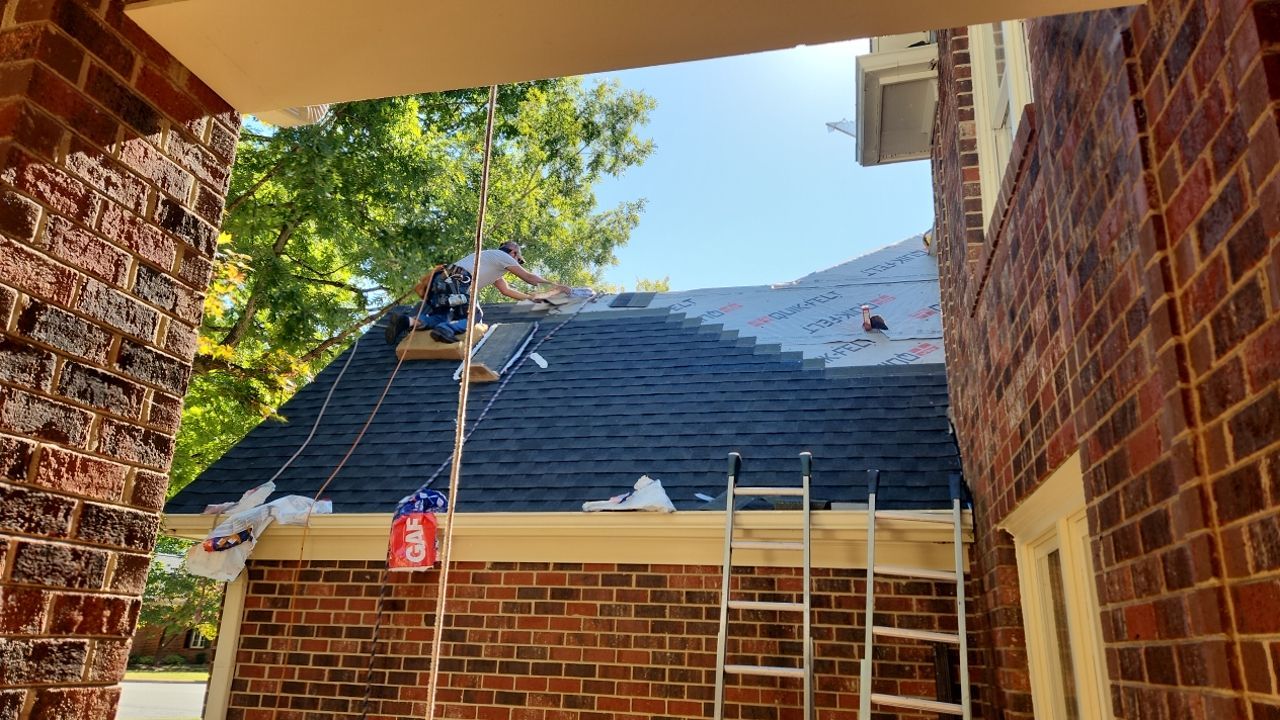 Happy Customer for Life by Just In Time Roofing and Restoration