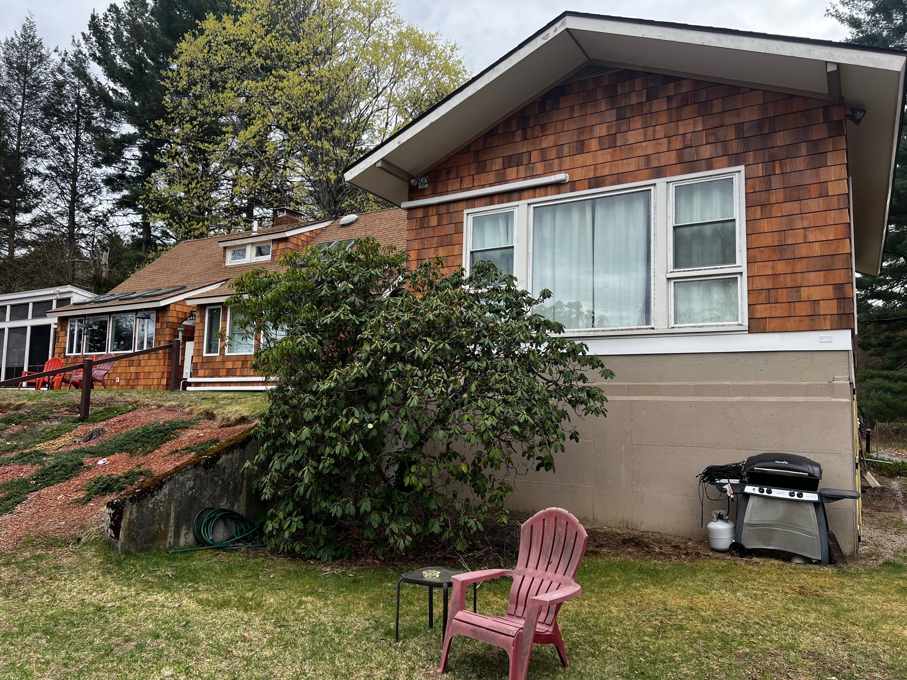 Siding Installation using Perfection Red Western Cedar Shingles  by Loyalty Exterior Solutions 