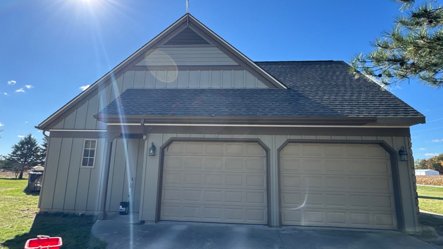 Siding Installation using Hardie Board and Batten Monterey Taupe by Nitro Roofing and Construction