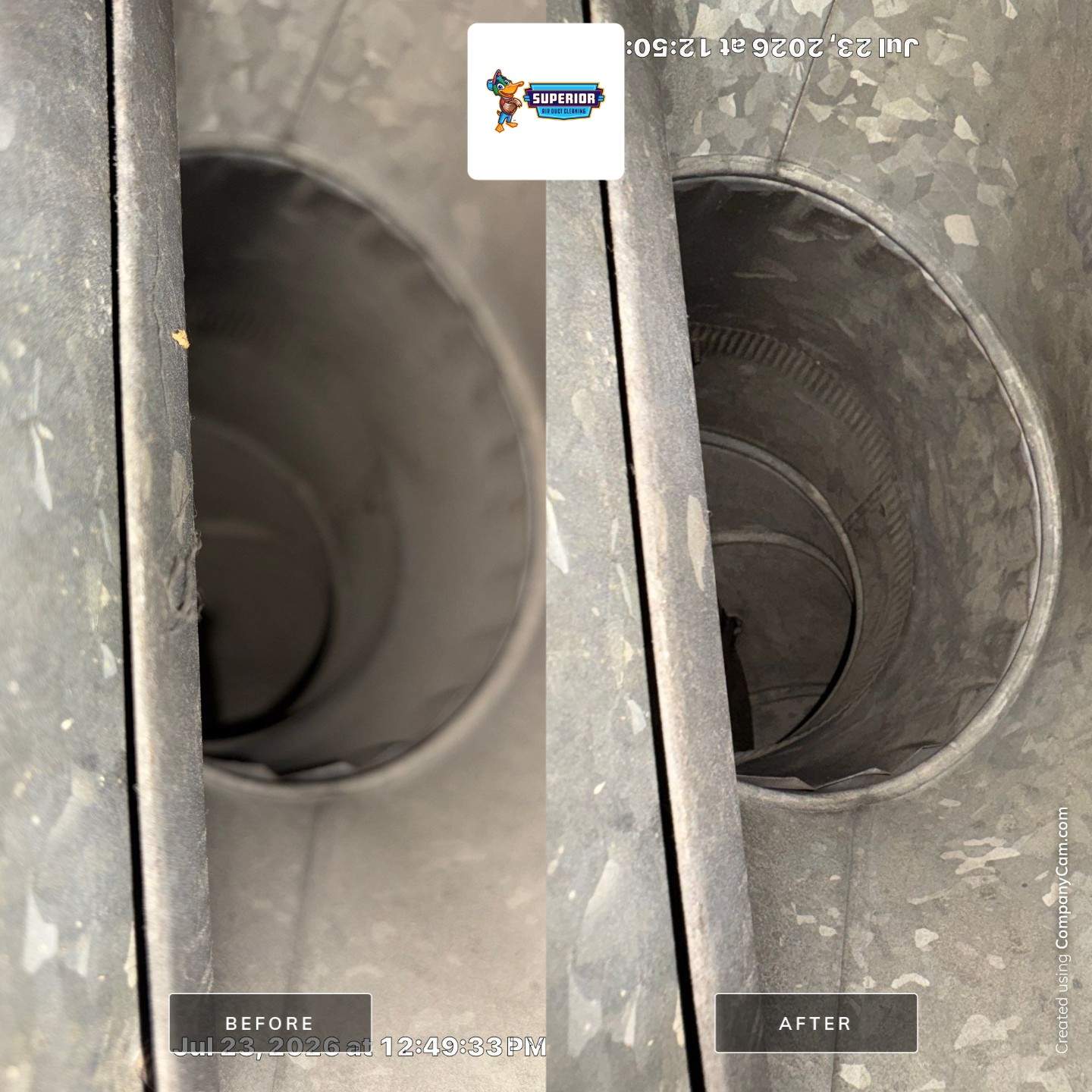 Full Residential Air Duct Cleaning in New Brighton Pennsylvania by Superior Air Duct Cleaning
