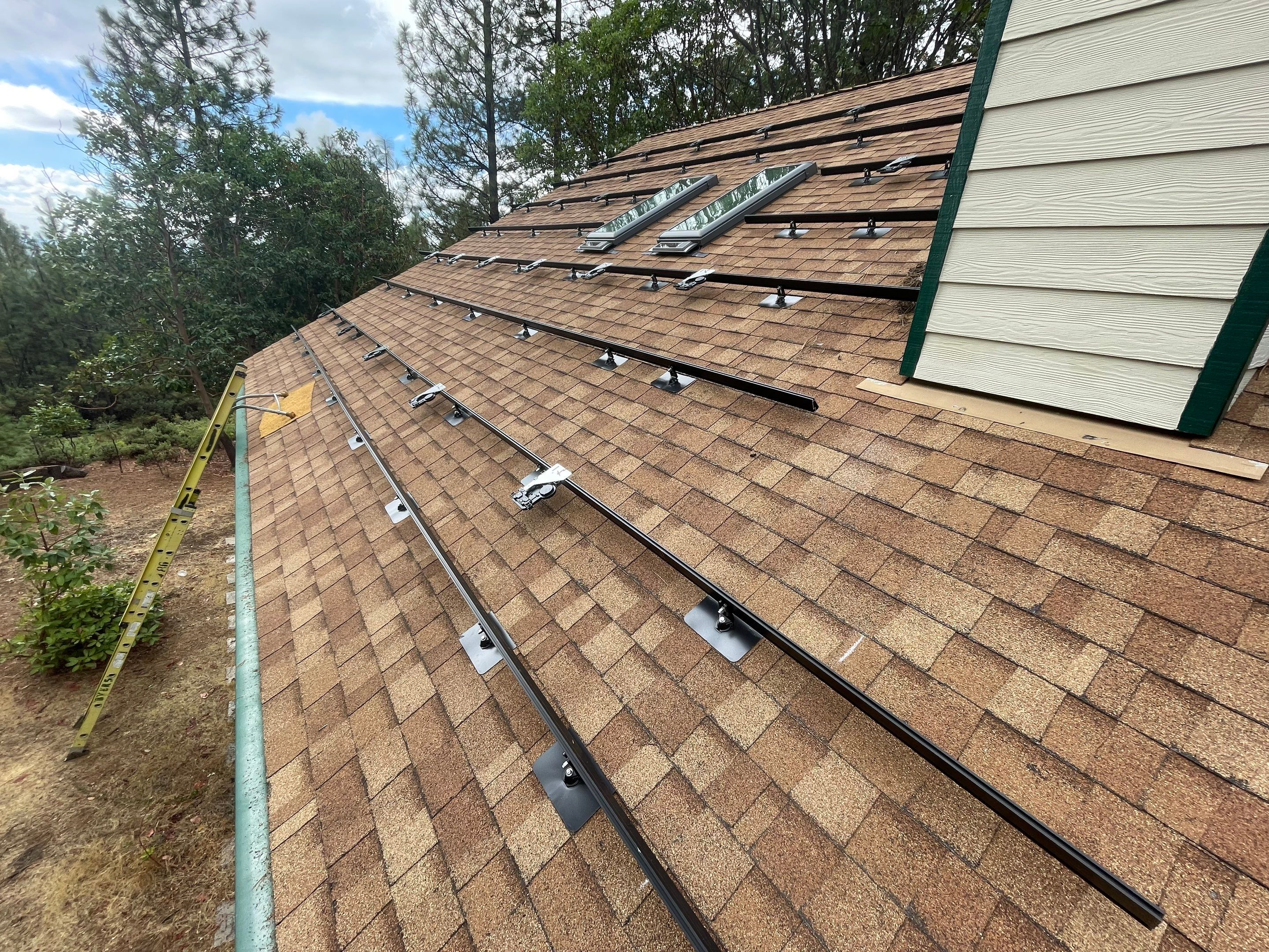 Solar Panel Installation using REC Solar Panels by Byers Enterprises 