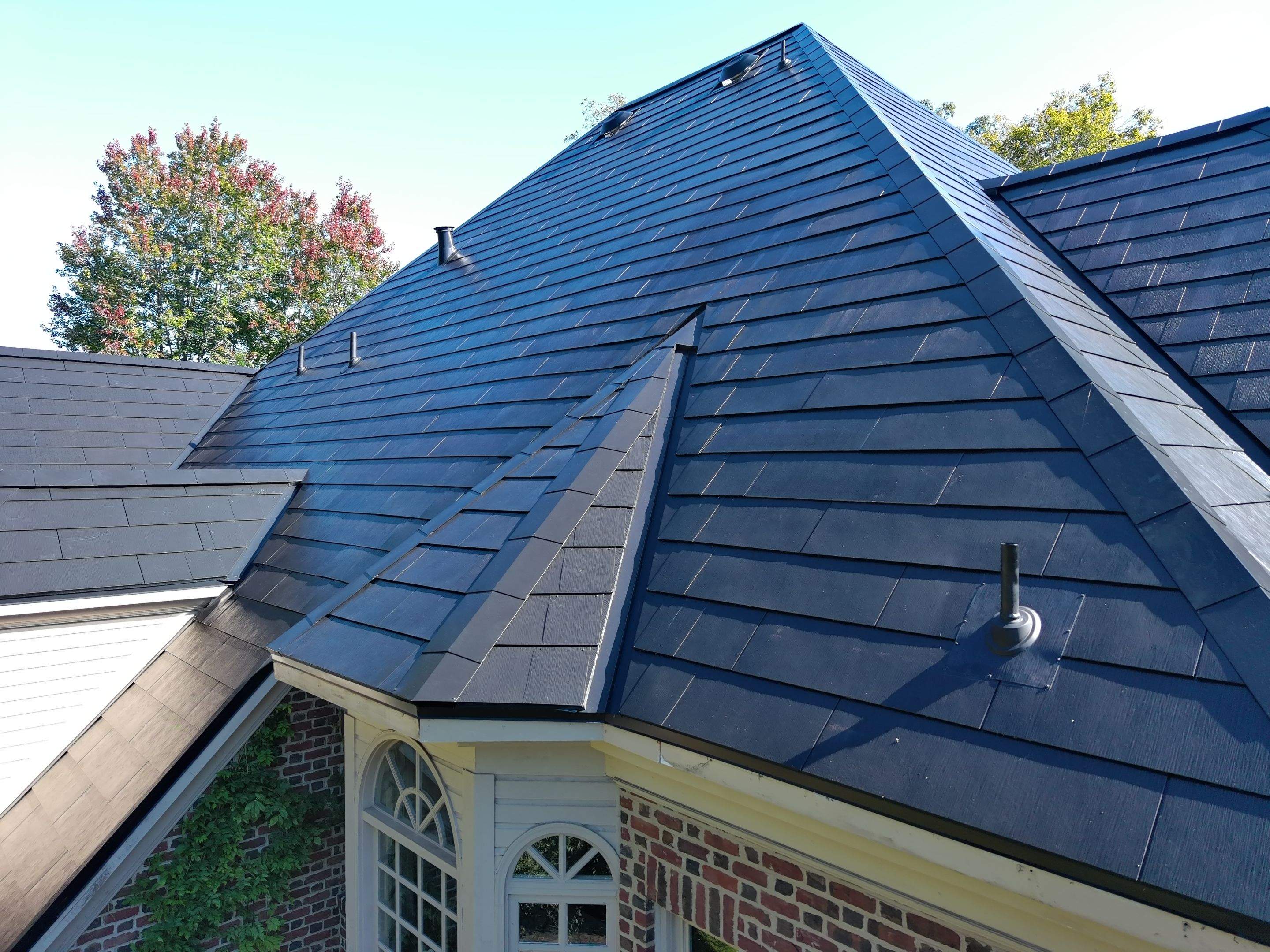 Extravagant Tesla Solar Roof in Maryland by American Home Contractors
