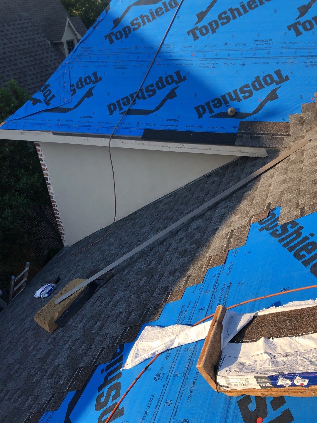 Residential Roof Replacement using GAF products in Frisco Texas by Elite Roofing LLC