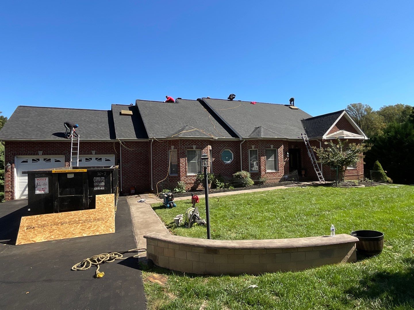 Residential Roofing Installation by Alpha Design Services