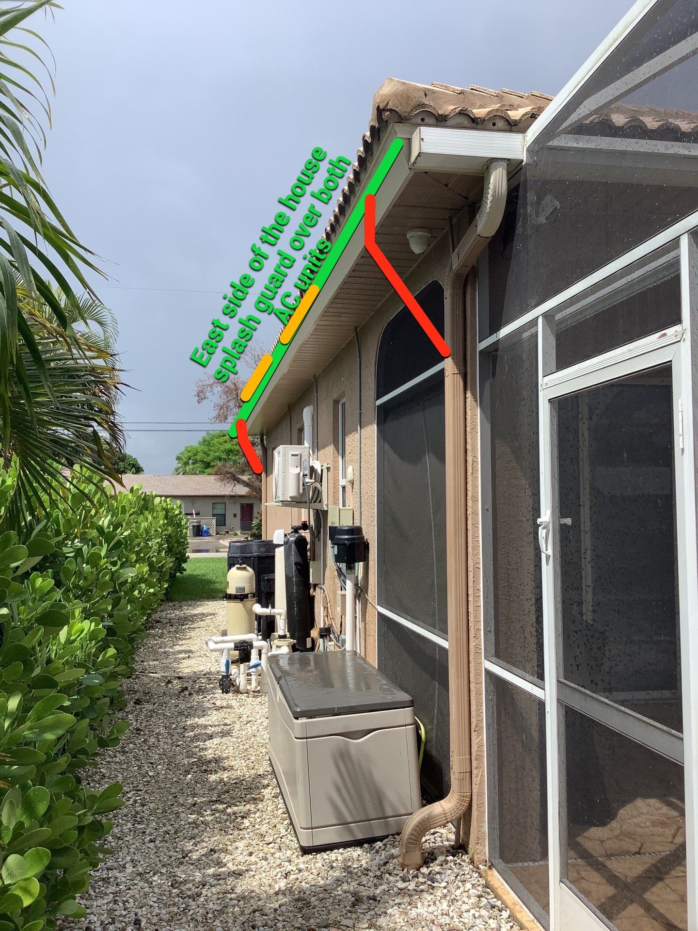 Residential Gutter Upgrade in Cape Coral FL by Gutter Professors
