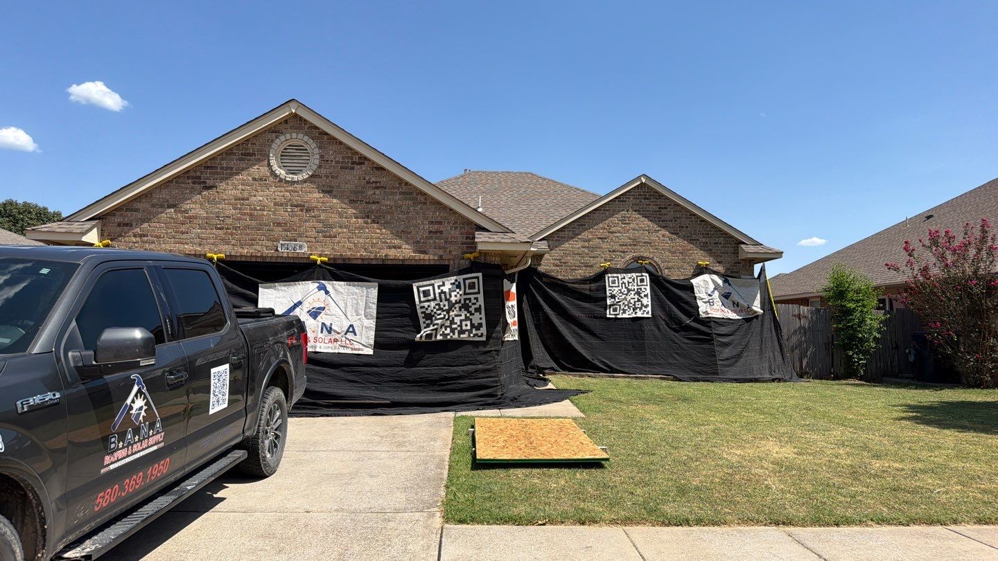 Oklahoma City Full Residential Roof Replacement with GAF Architectural Shingles by BANA Roofing and Solar Supply