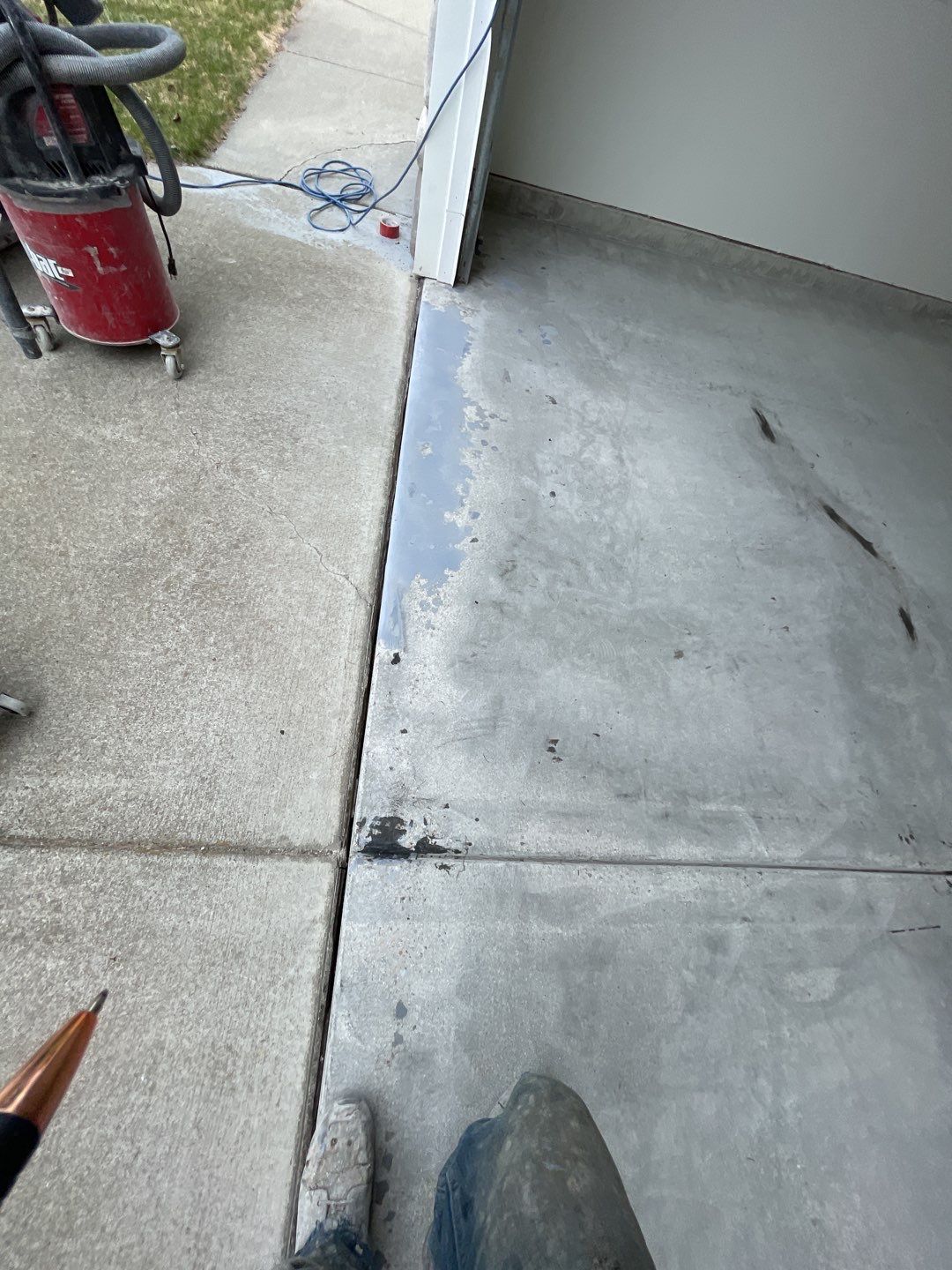 Garage Transformation using Silver Creek by Croc Coatings, LLC