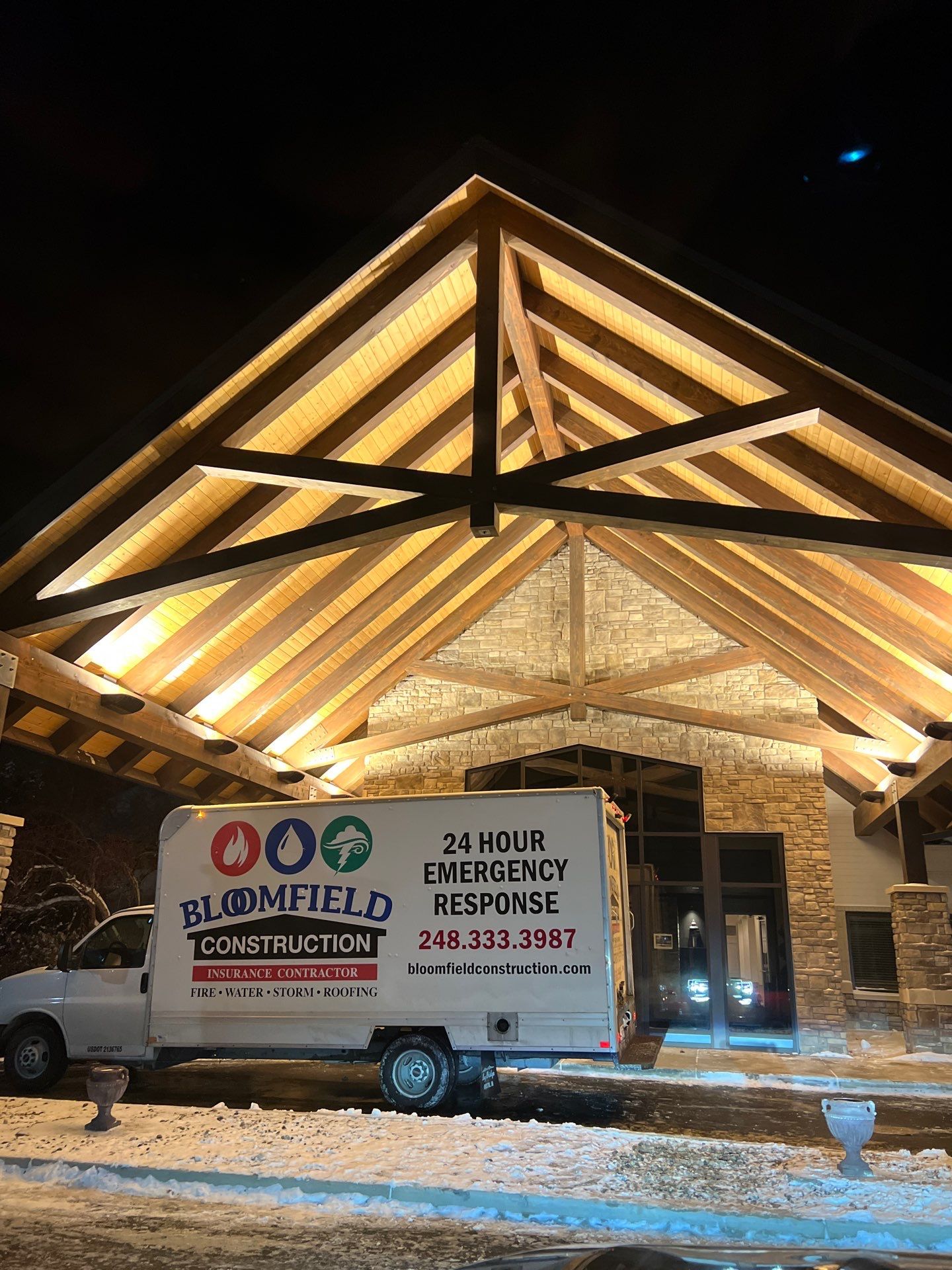 Water Loss at Golf Course  by Bloomfield Construction & Restoration