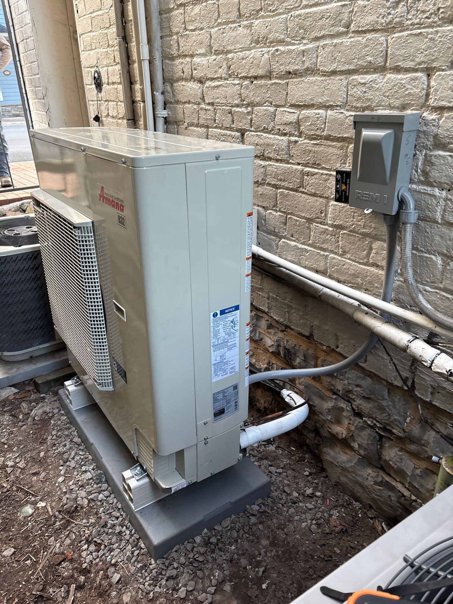Amana S-Series install in New Market for SVBF by Elemental Heating and air conditioning LLC