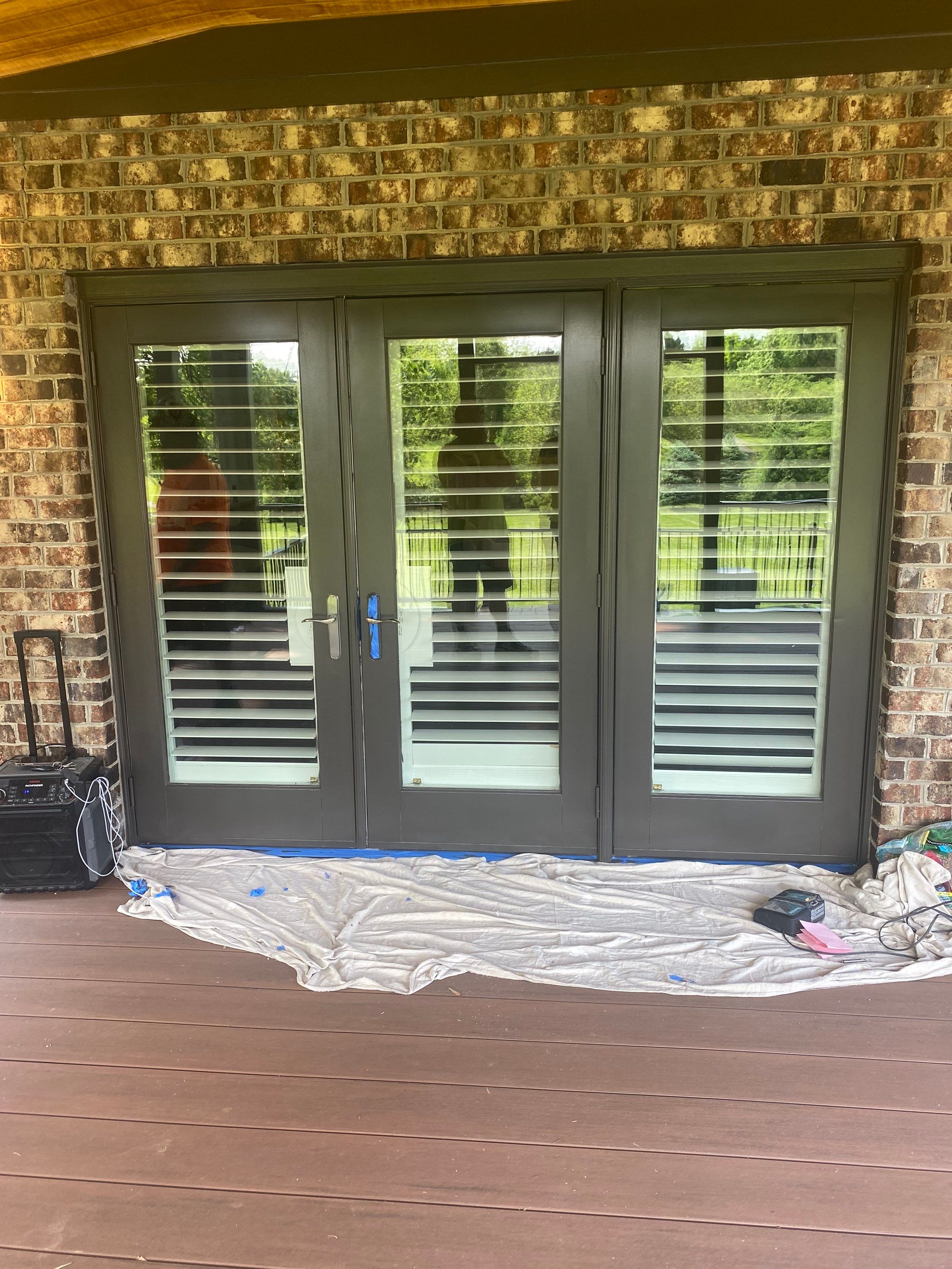Deck/Screen porch Transformation using Timbertech by The Smet Companies, LLC