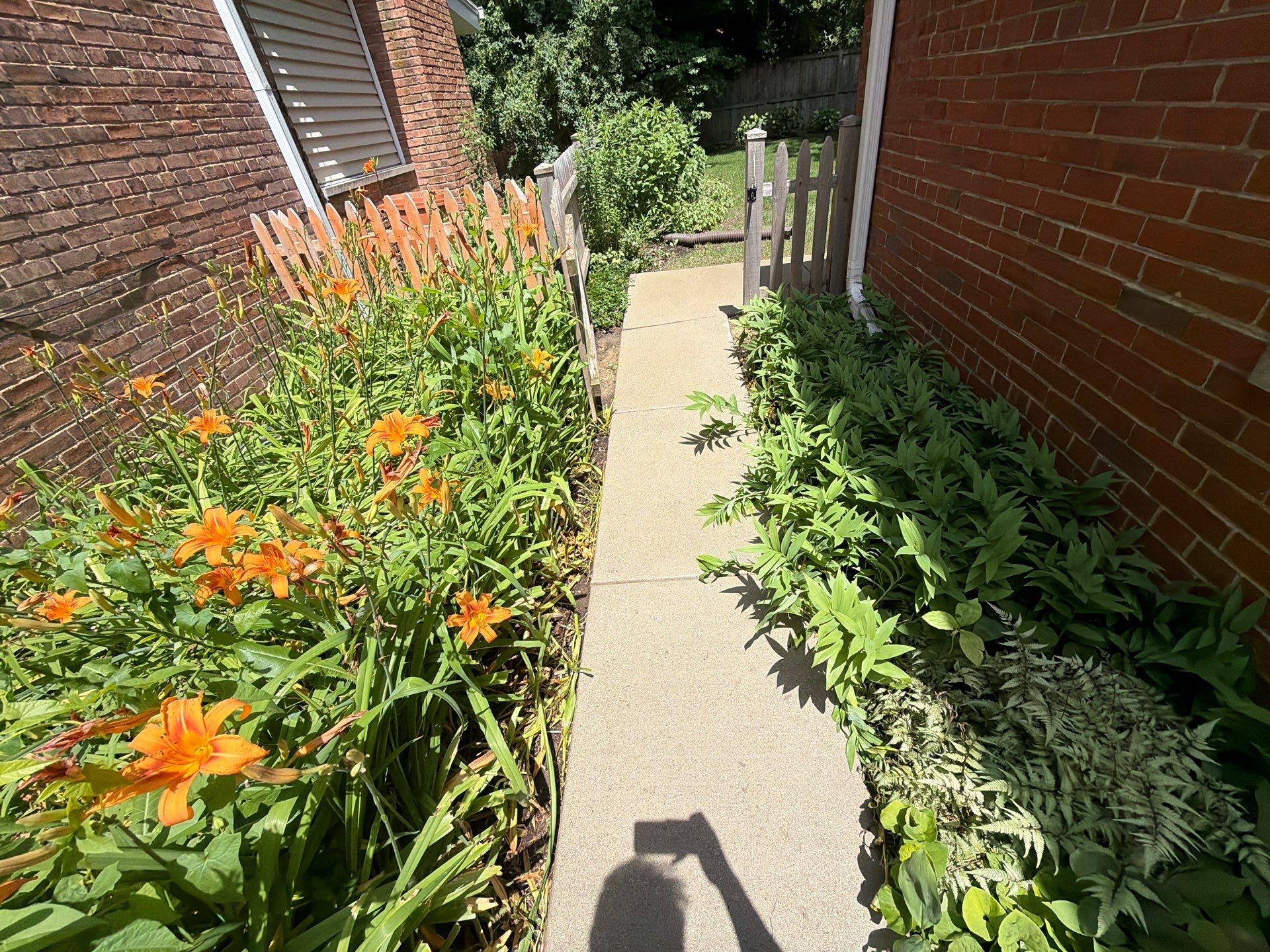 Brick Paver cleaning, sanding, seal by Northern Power Washing LLC.