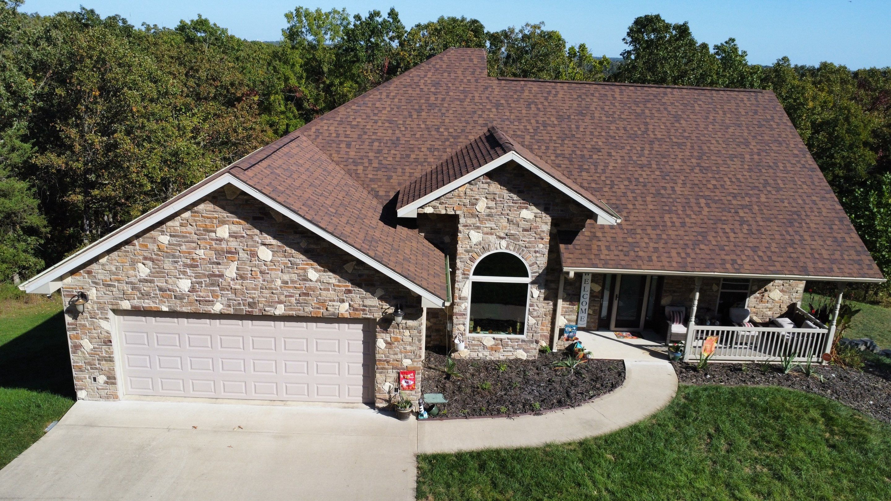 Residential Roofing Install - Atlas StormMaster Shake - Color Chestnut by Titan Commercial & Residential Roofing