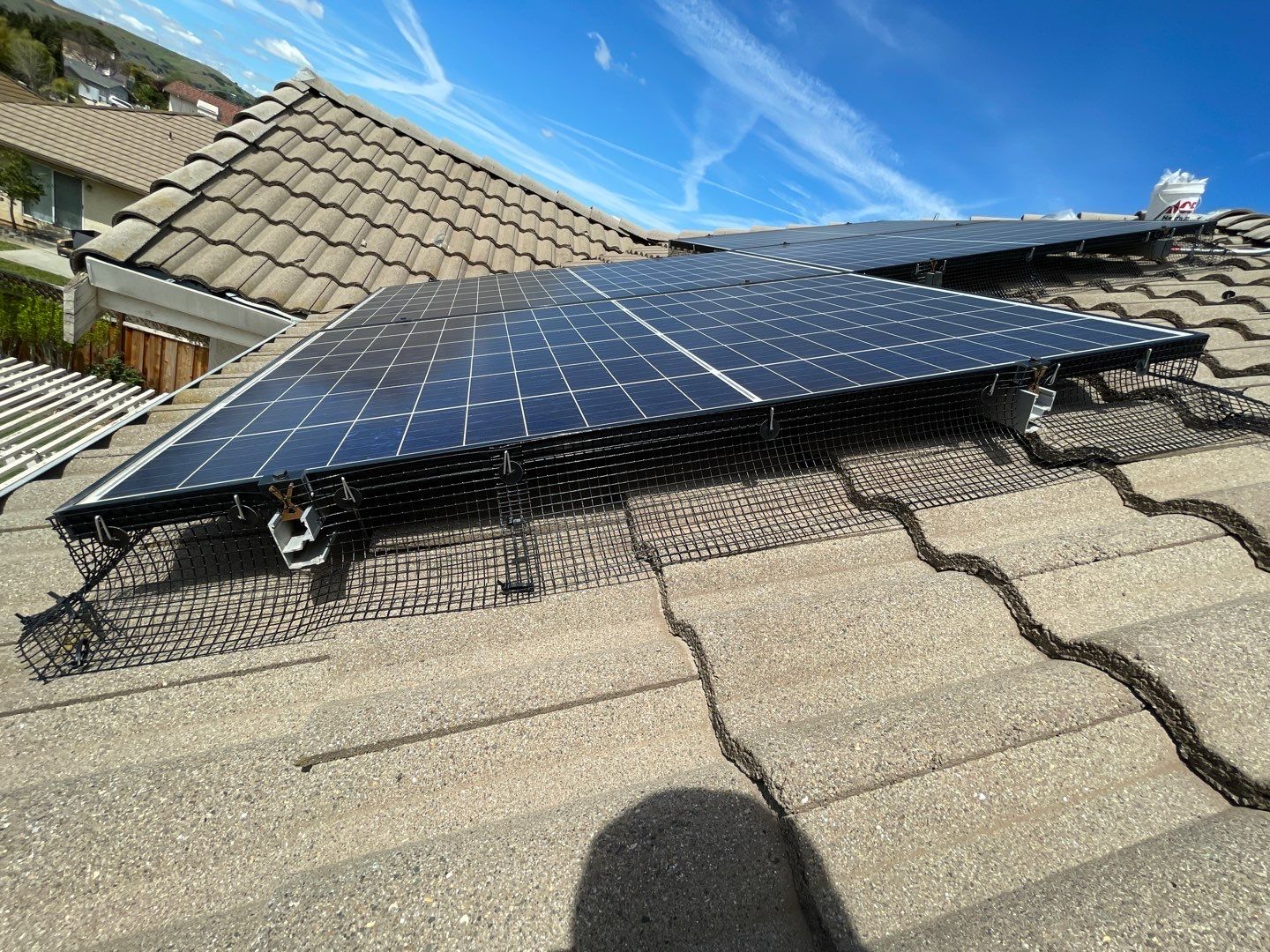 Solar Panel Bird Proofing-Morgan Hill by All One Solar Shine