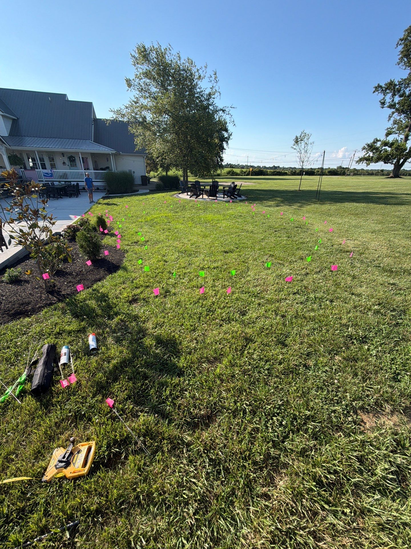Custom Backyard Putting Green in Felicity by Southwest Greens Midwest