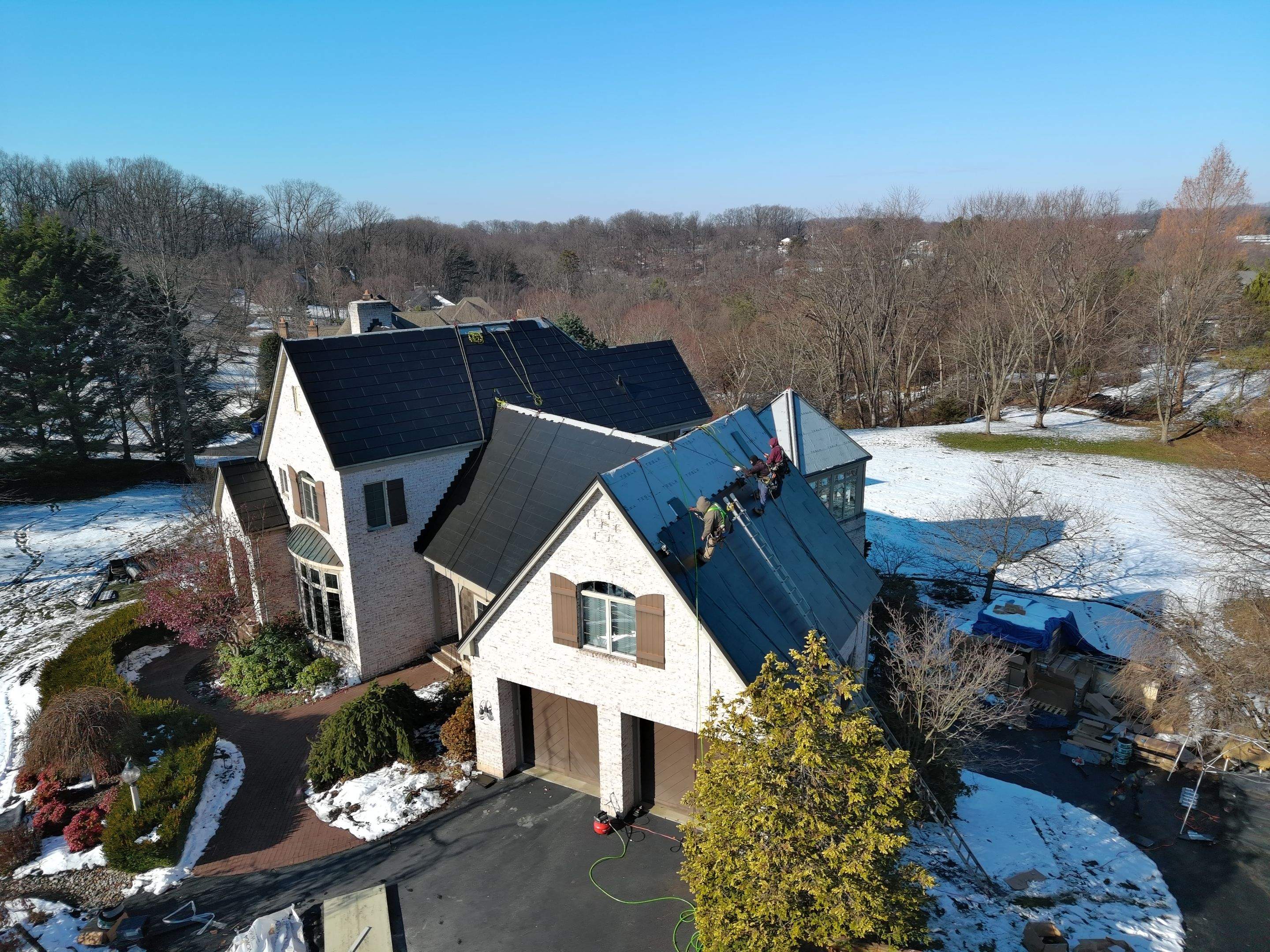 Tesla Solar Roof + Powerwall 3 Installation | York, PA by American Home Contractors
