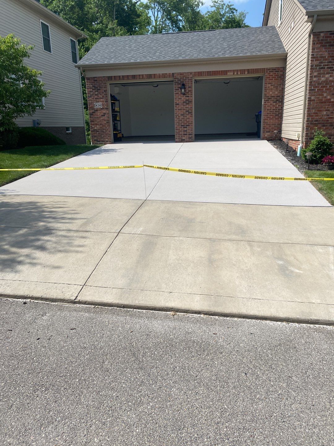 Driveway + Garage Project in Cranberry Township by Floors in a Day, Inc