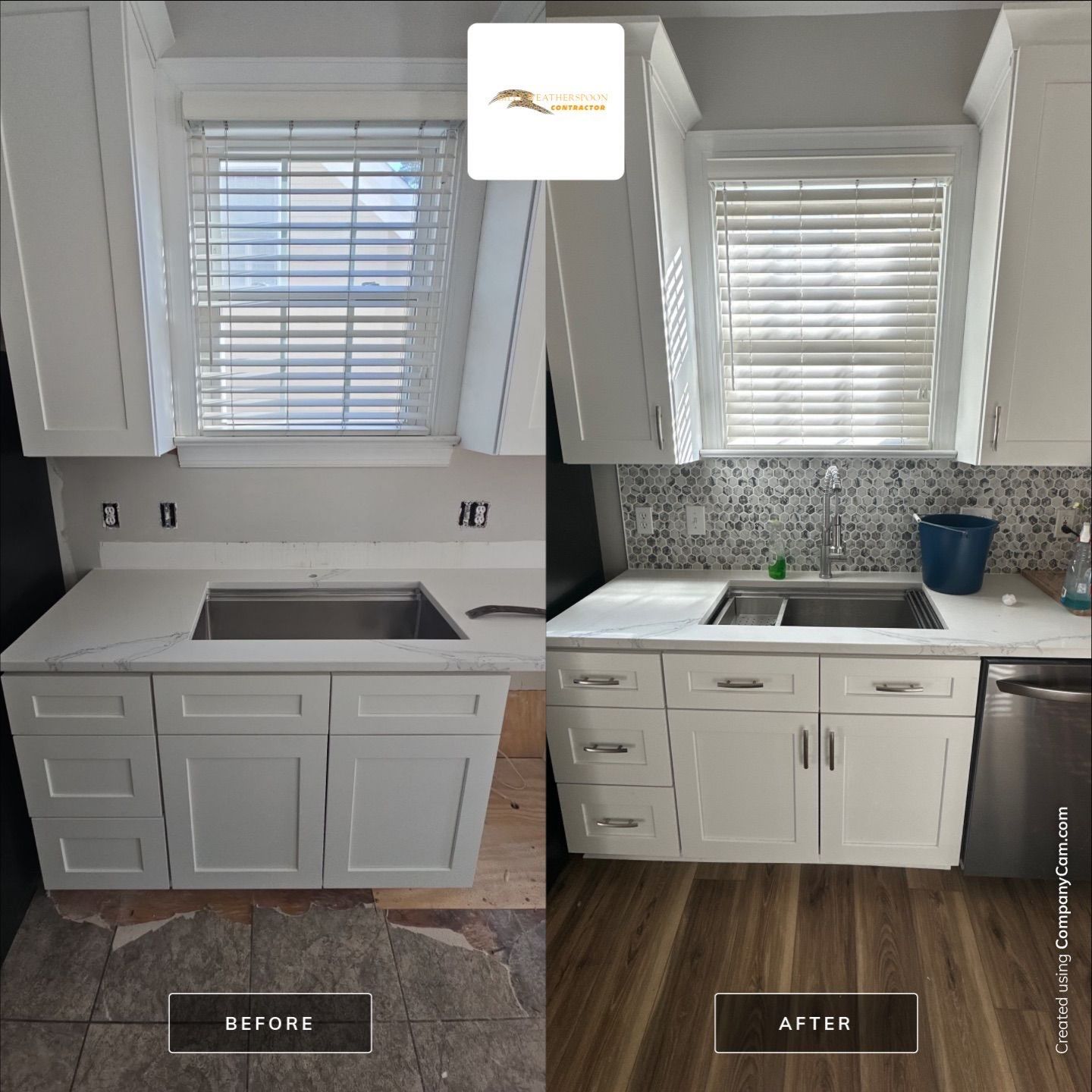 Kitchen Remodel and Interior Painting by Billy Weatherspoon Contractor