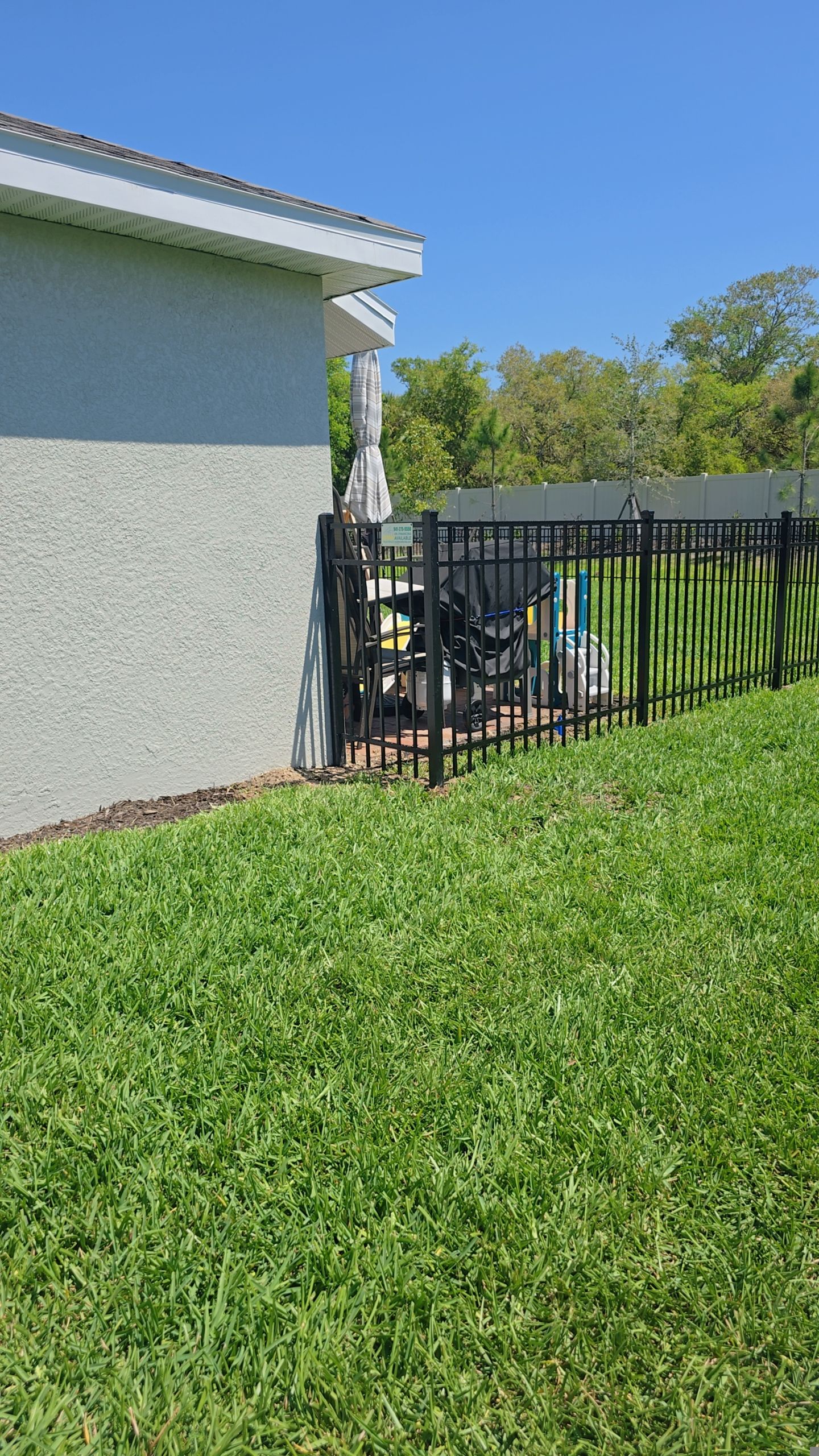 Aluminum Install in Cove at West Port by True Fence LLC