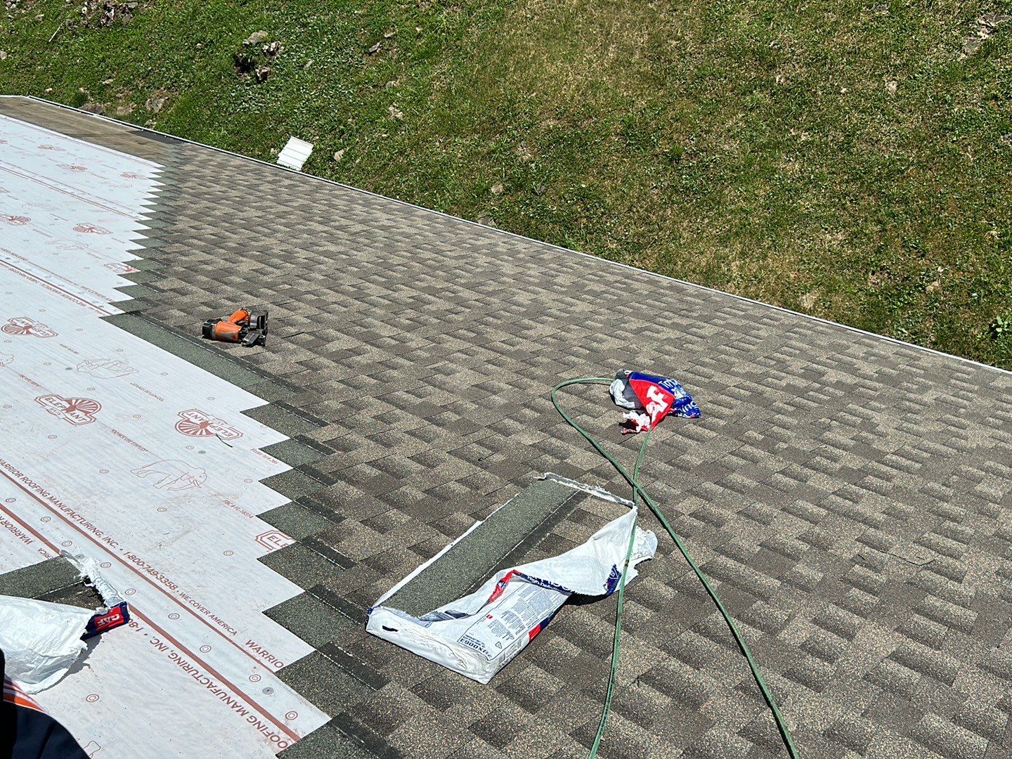Residential Roofing Installation using Performance Shingles by Mr. Roofer