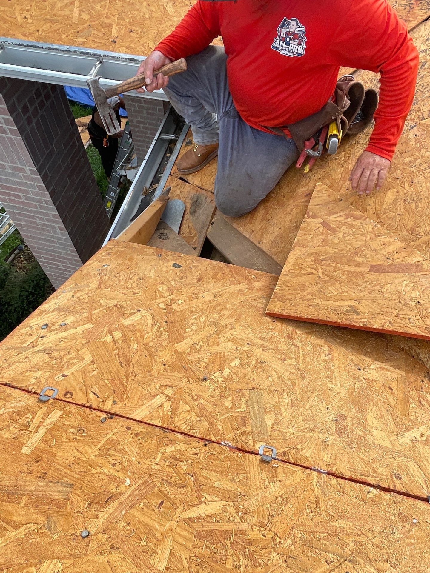 Residential Roofing Repair using Owen's Corning Duration (Lifetime) Shingles by Roof Repair Company