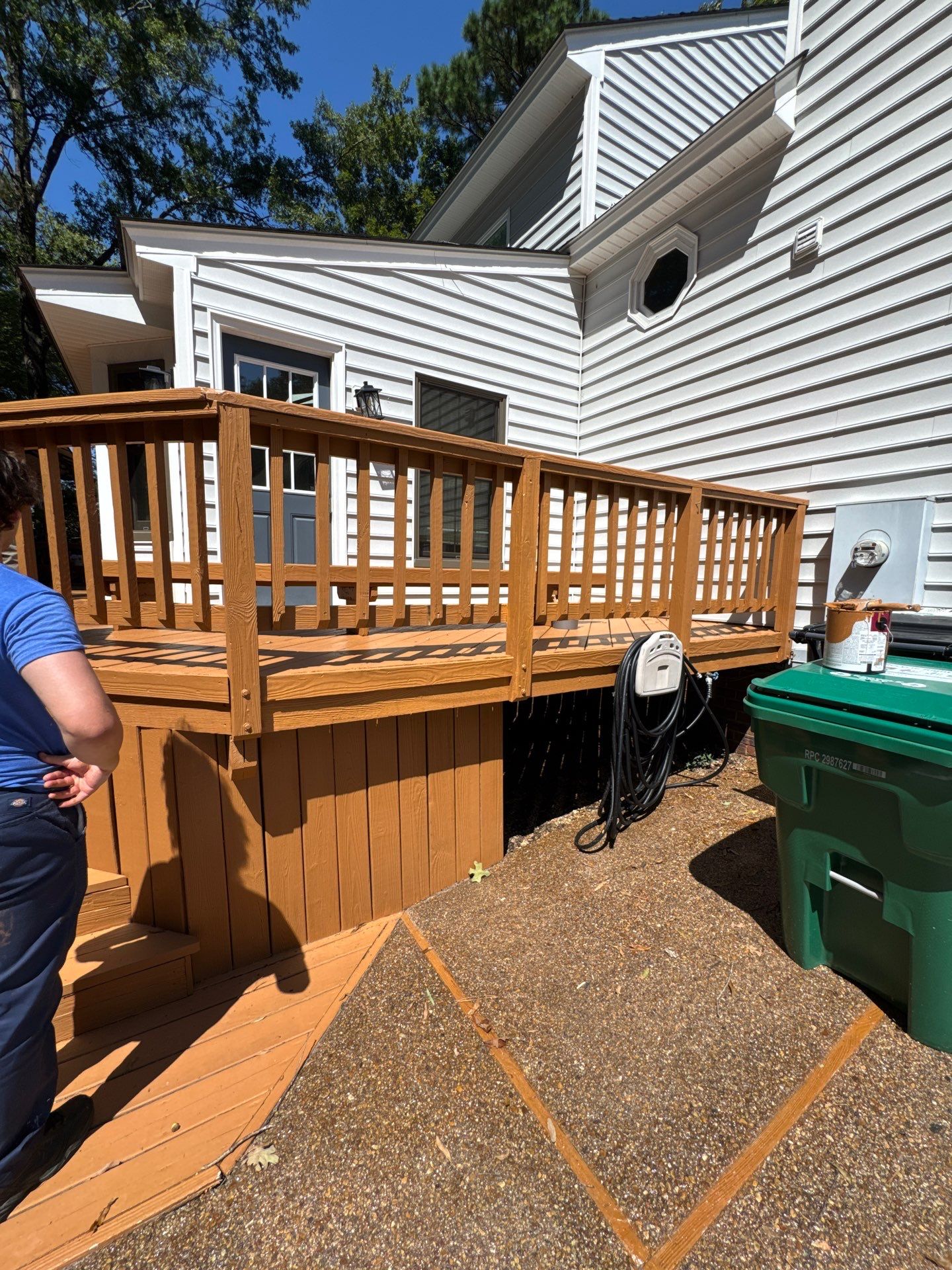 Bill's Deck Staining by Highfill Painting