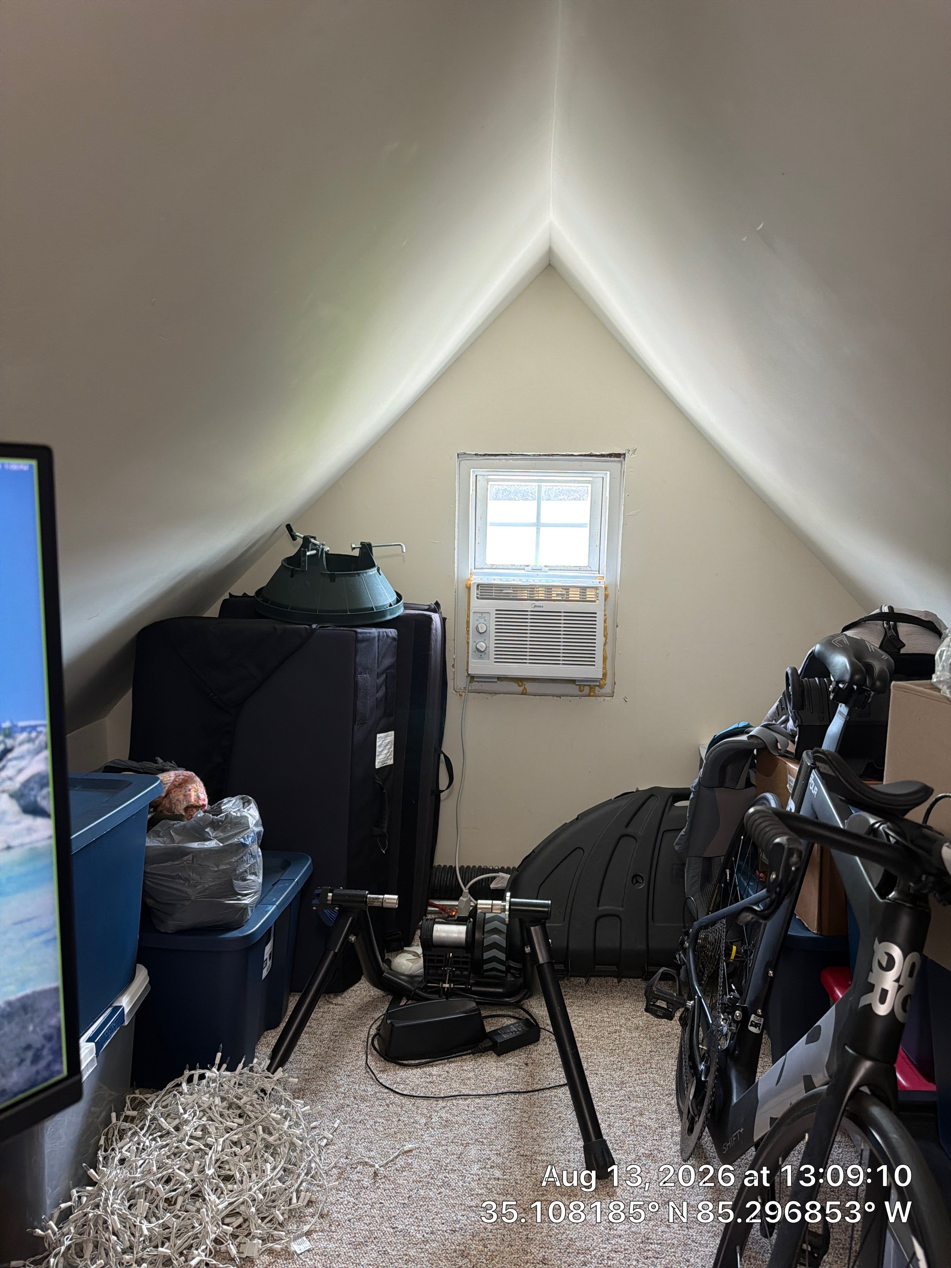 Attic Knee Wall Insulation and Access Door Installation in Chattanooga by CompanyCam Sales Demo