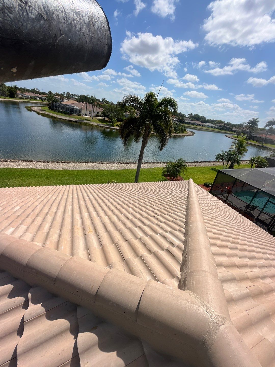 Residential Roofing Installation using Durabull Everlasting Tile System by Durabilis Roofing INC