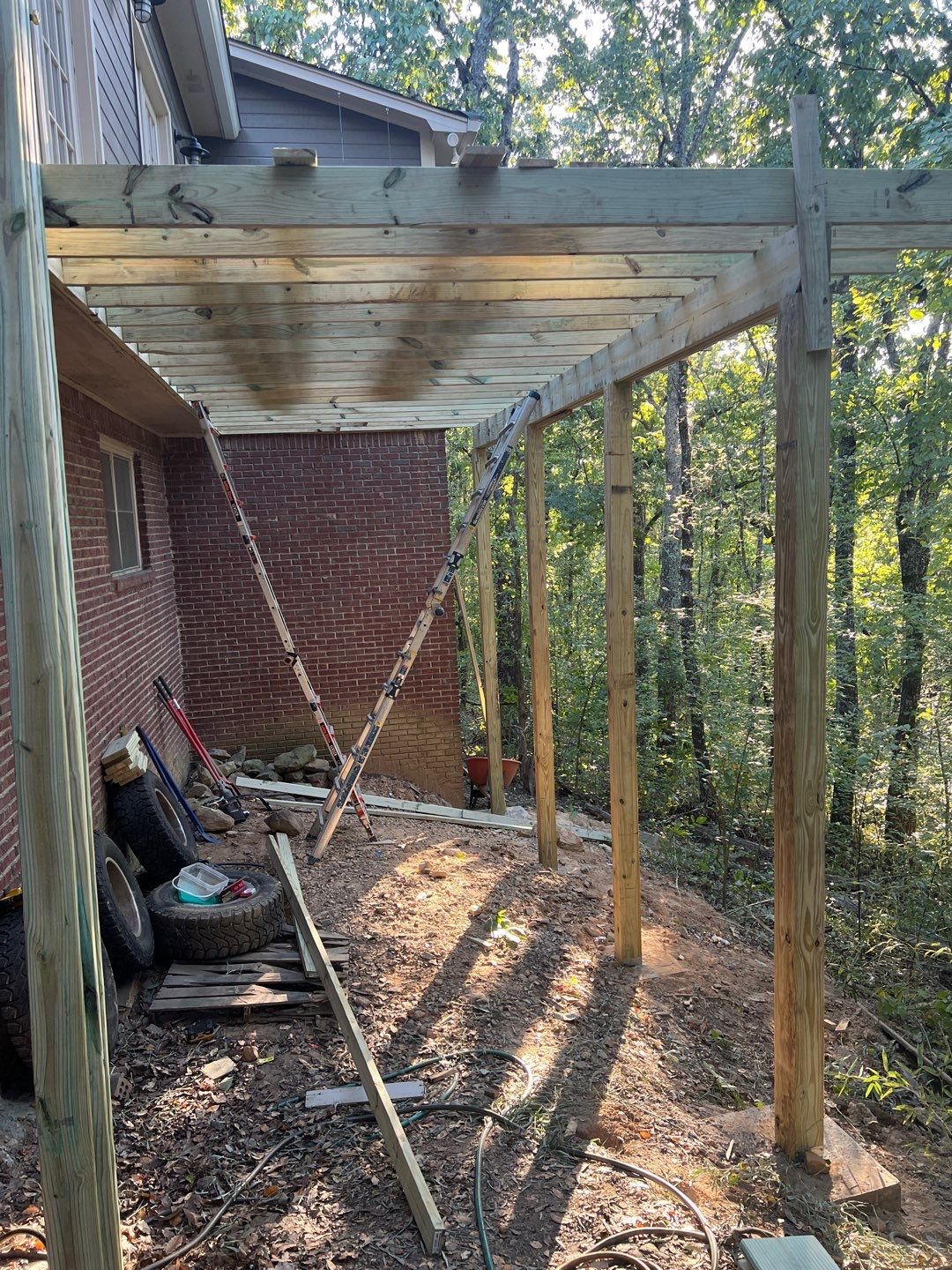 Russet Woods - Deck by Pillar and Pine