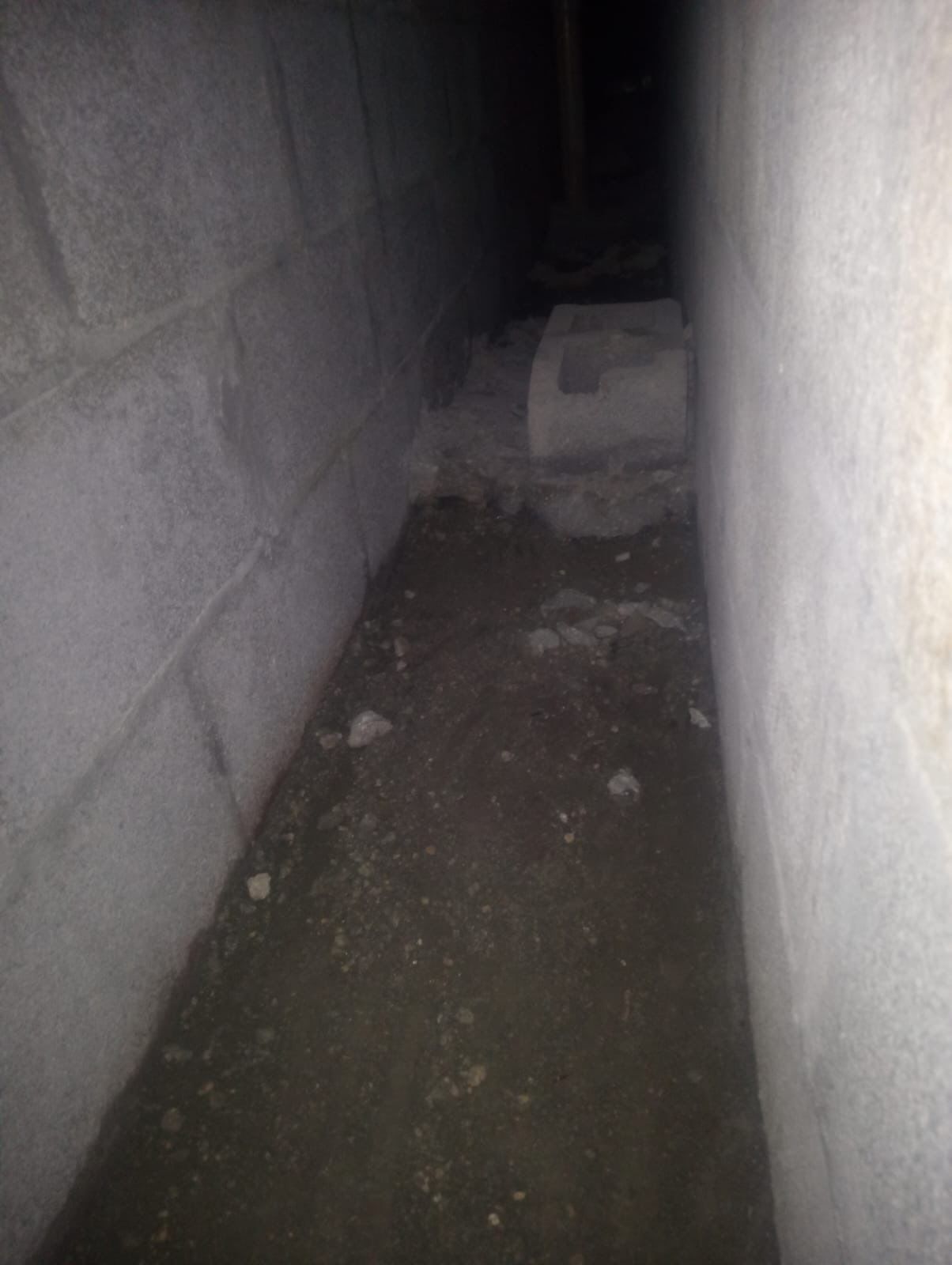 Leak repair in the crawl space by The Goat Contractor ( Giampri Corp)