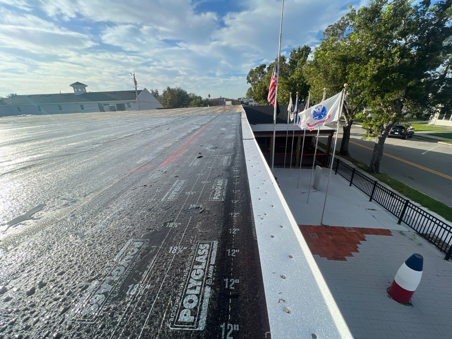 Commercial Roofing Installation using BUR by Four Peaks Roofing