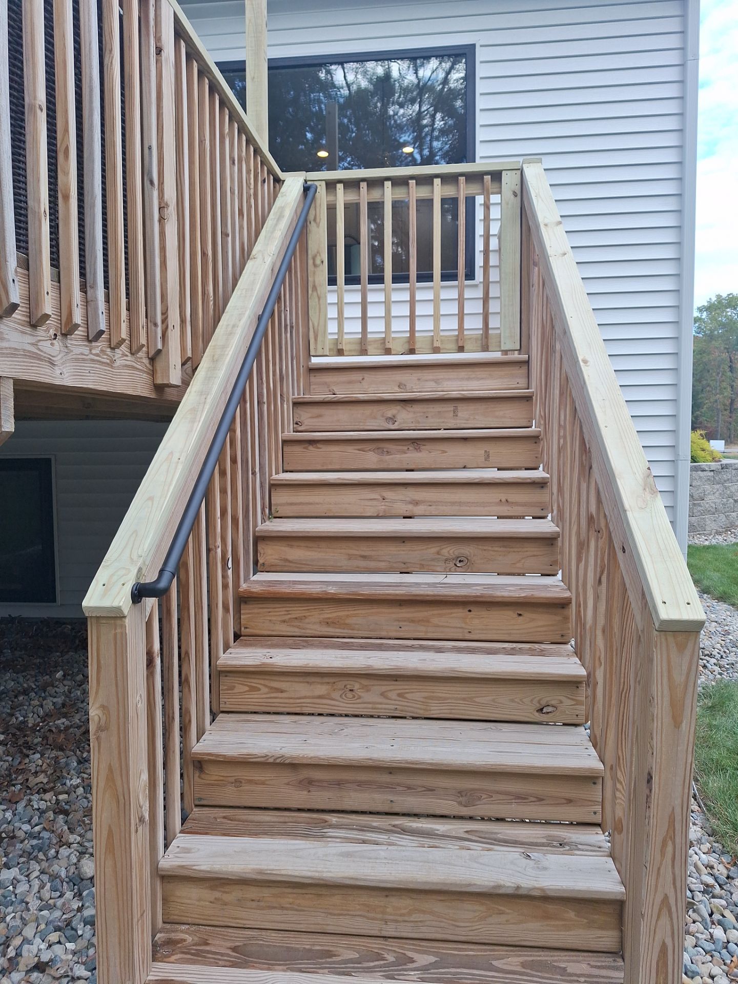 Deck Staining, Repairs & Sunshade Installation by Gordon Painting