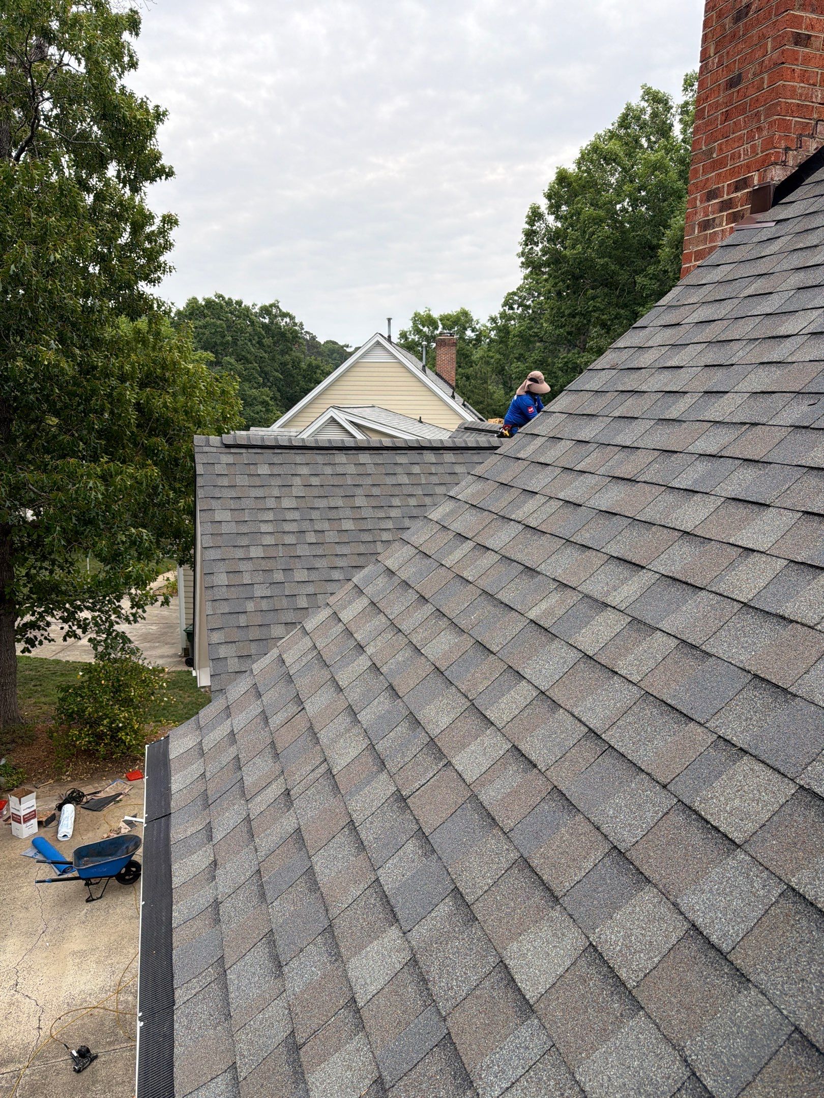 Project In Cary - Certainteed Landmark Pro Driftwood  by Pro Performance Roofing