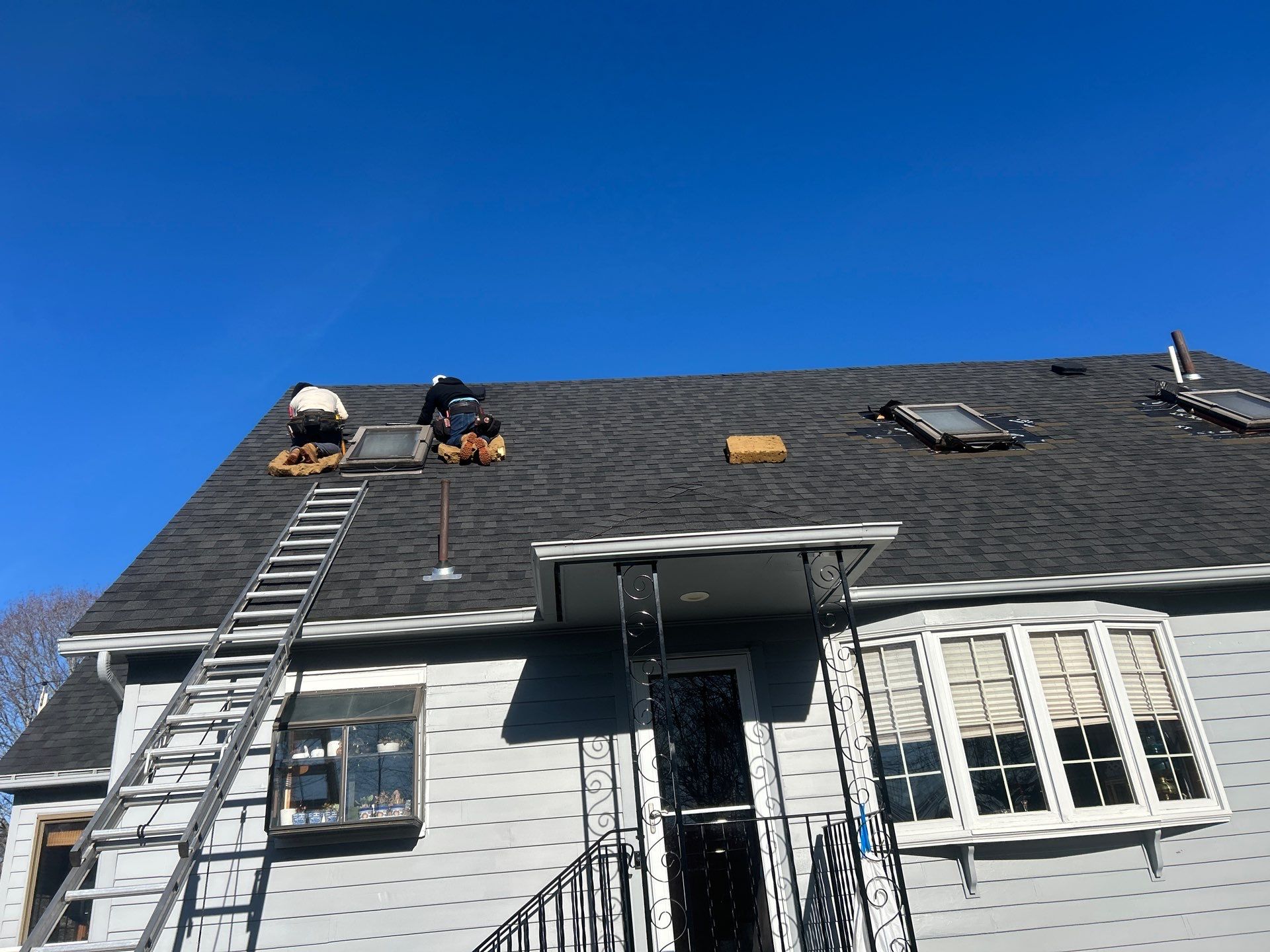 Project: Premium Skylight Replacement + Gutter Upgrades by Mighty Dog Roofing of Greater Middlesex County