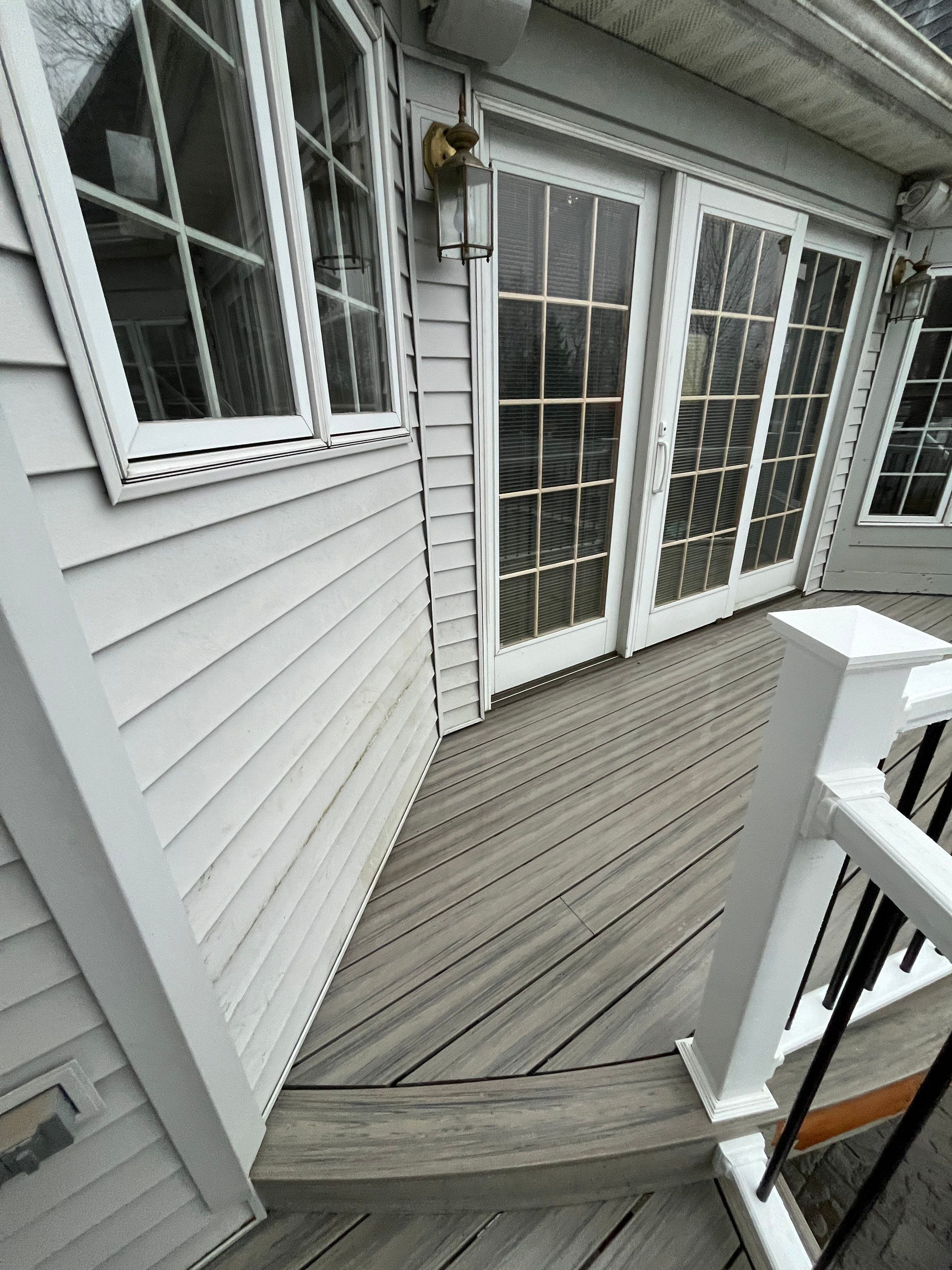 Custom deck using Deckorators by Burke Home Services