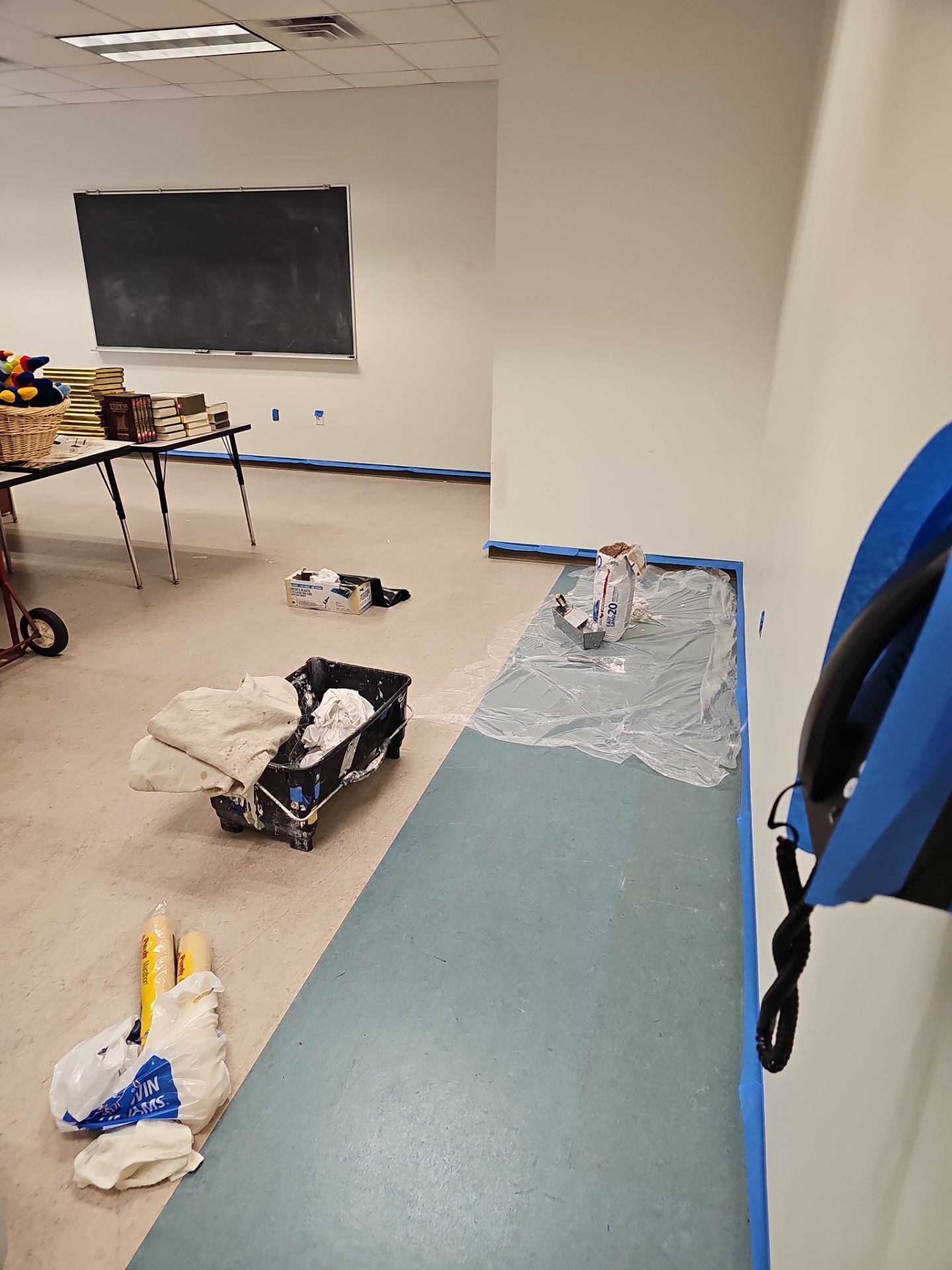 Interior Painting – Beth Myers Synagogue by Billy Weatherspoon Contractor