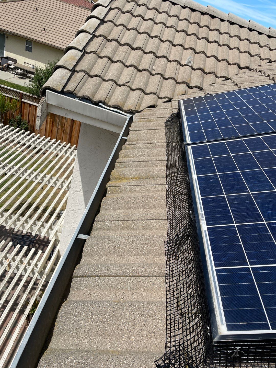Solar Panel Bird Proofing-Morgan Hill by All One Solar Shine