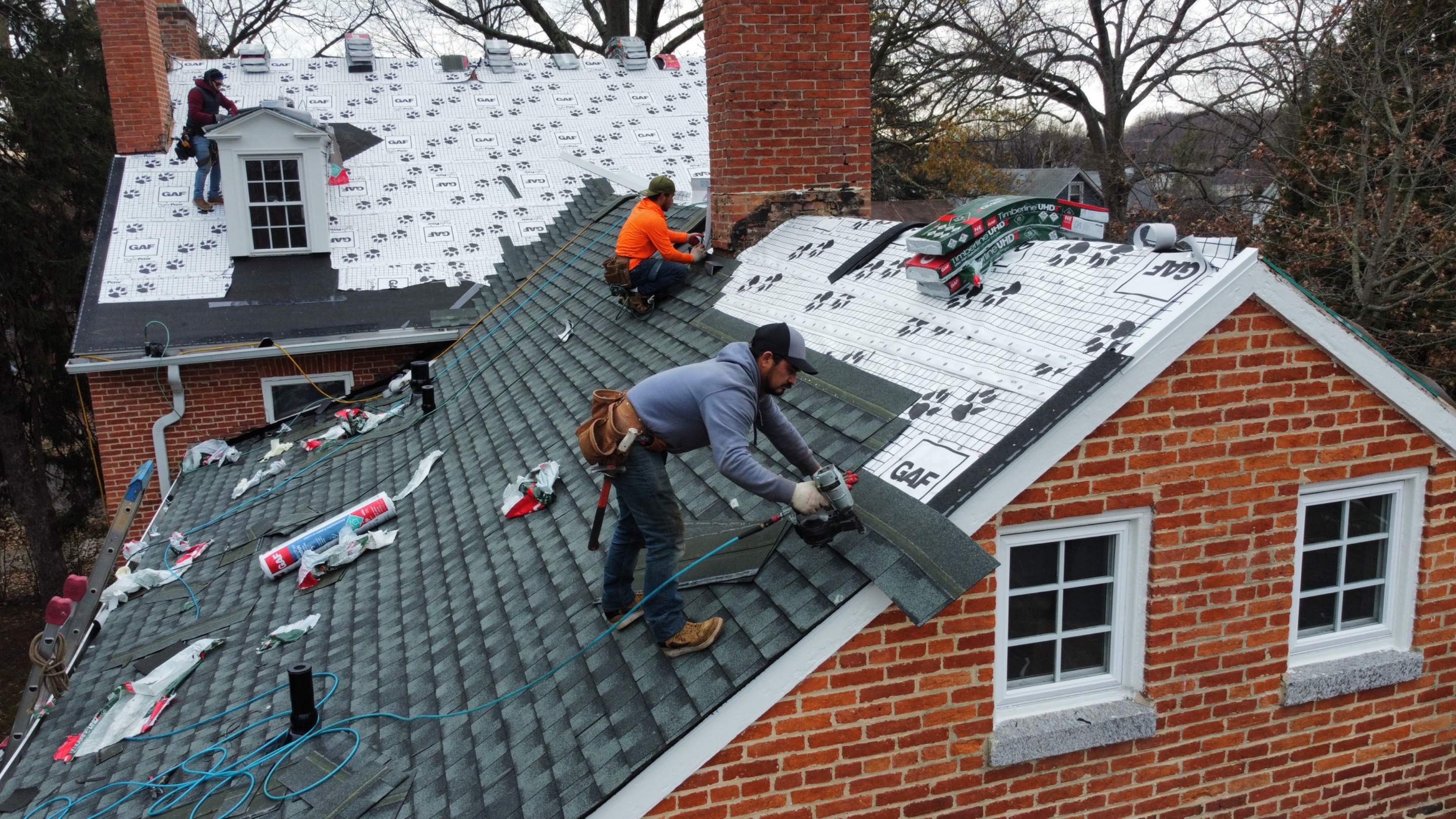 Residential Roofing Installation using GAF Timberline UHDZ by Matter Construction, LLC