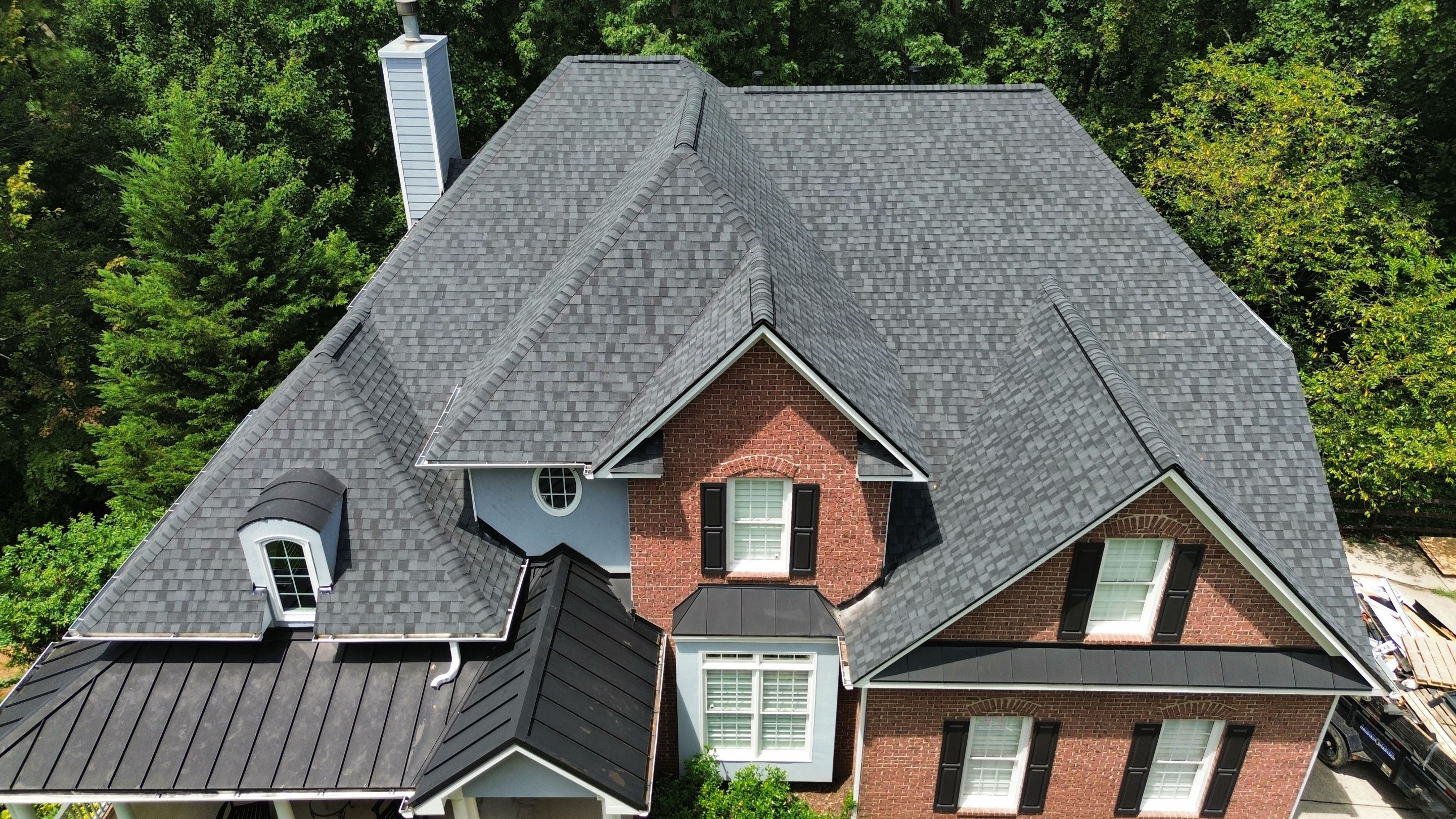 Cumming, GA Roof Replacement, CertainTeed Landmark Pro Moire Black by Reset Roofing