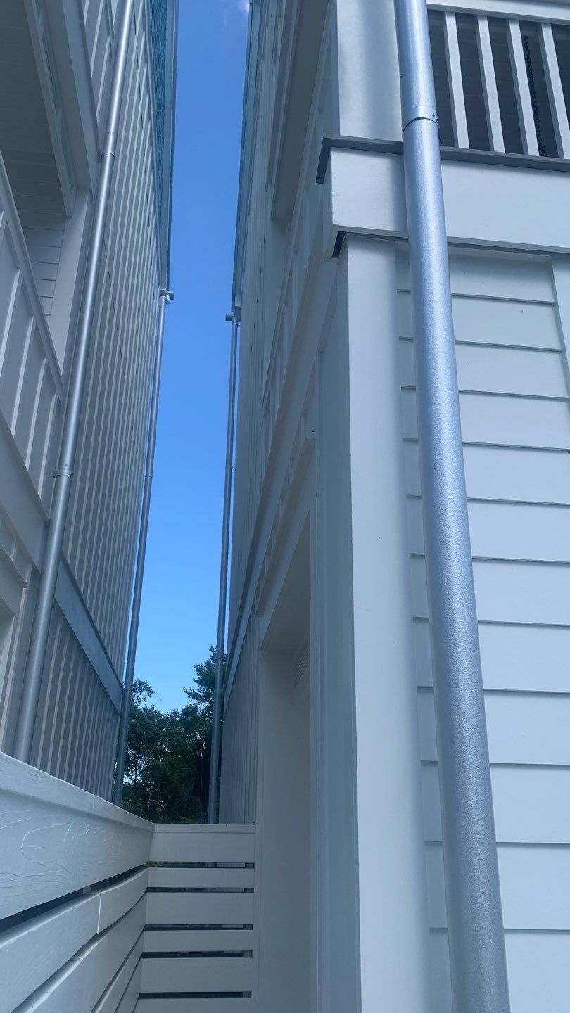 Seamless Gutter Installation Using Galvanized Gutters by Gutter Professors