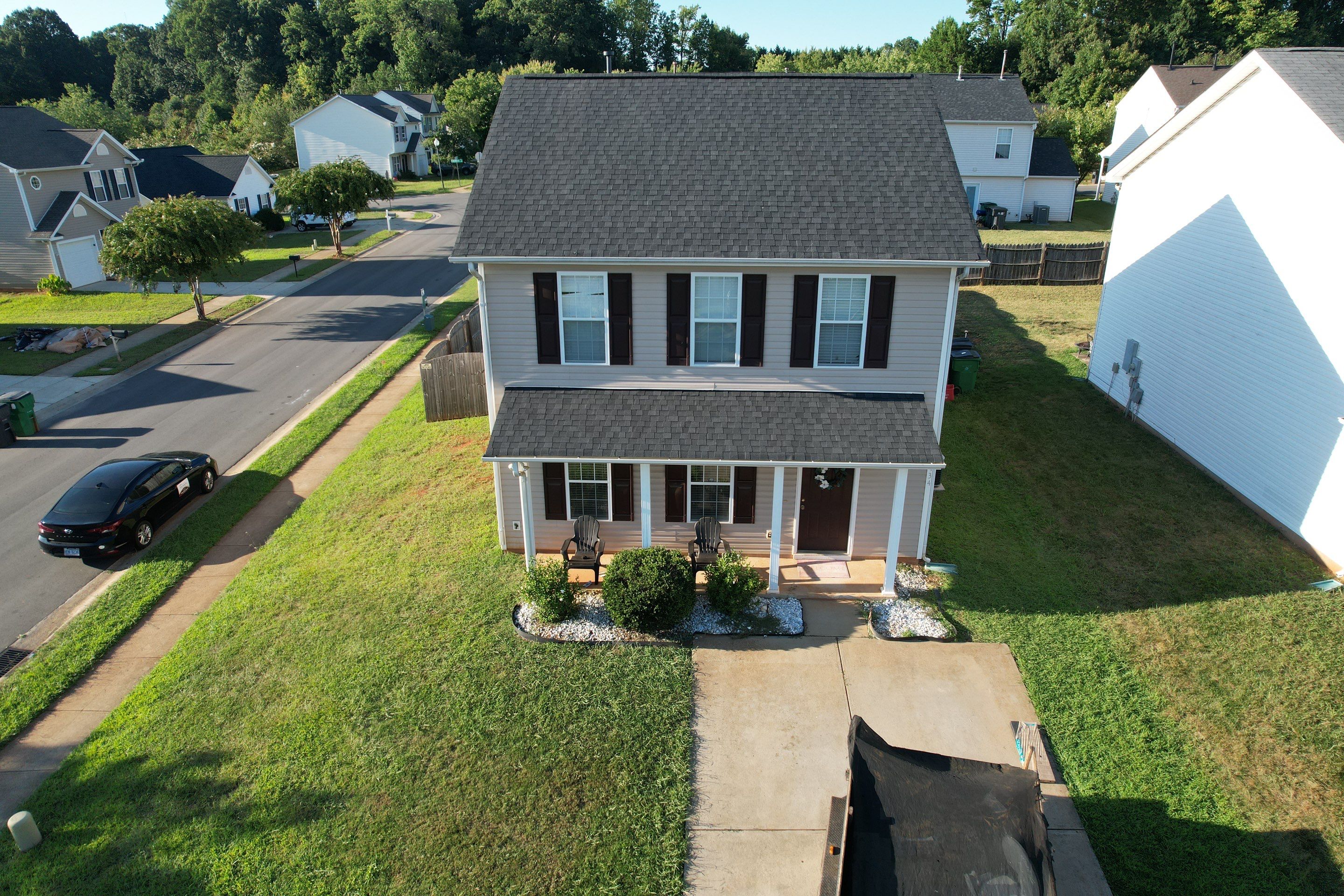 Charcoal Residential Roofing Installation using Certainteed Landmark by Best Roofing Now LLC
