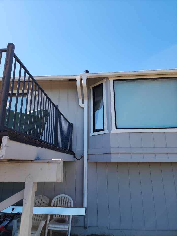 Gutters and new Roof by Byers Enterprises 