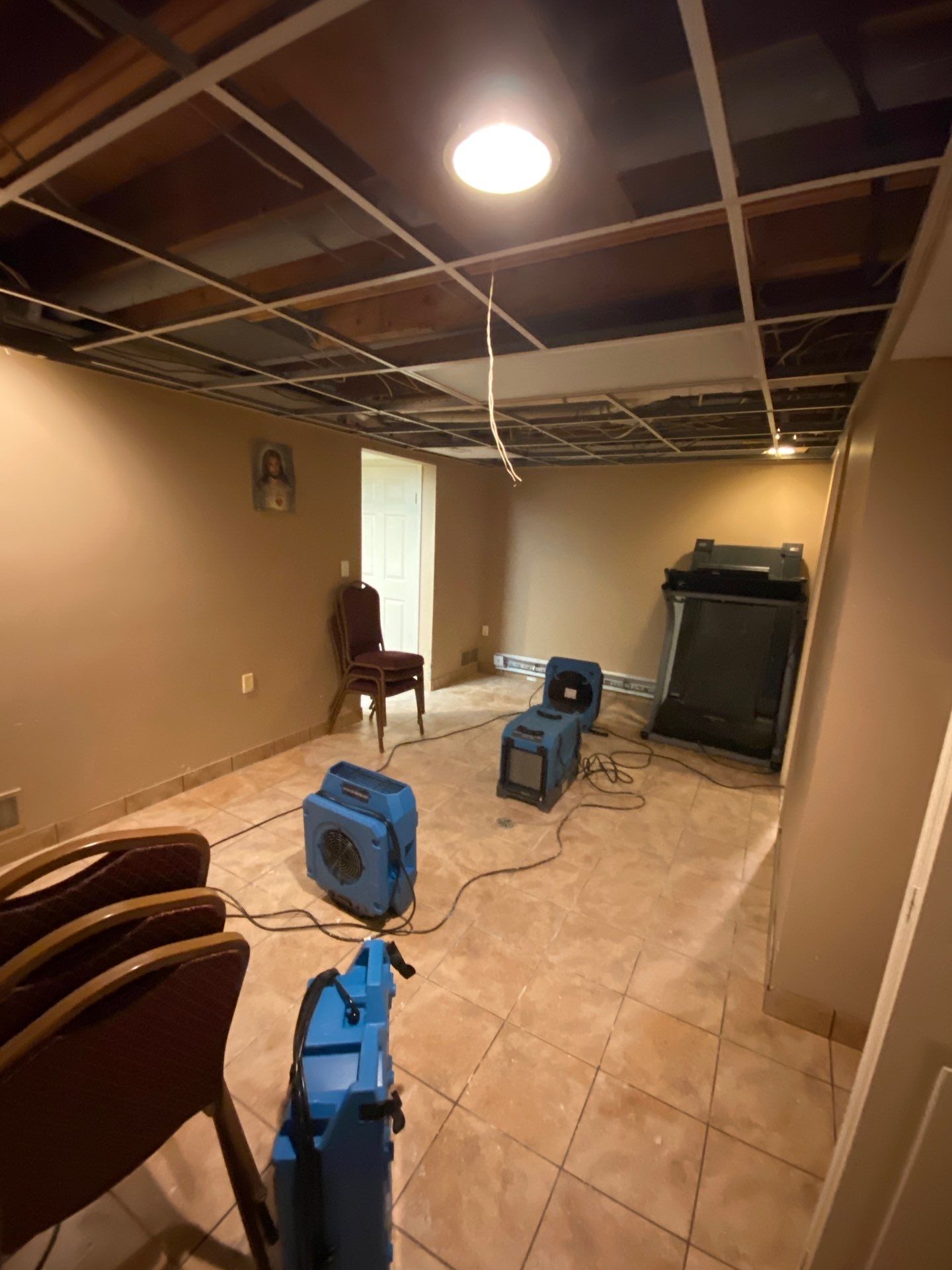 Project in Farmington Hills by EzDry Water Mitigation & Property Restoration