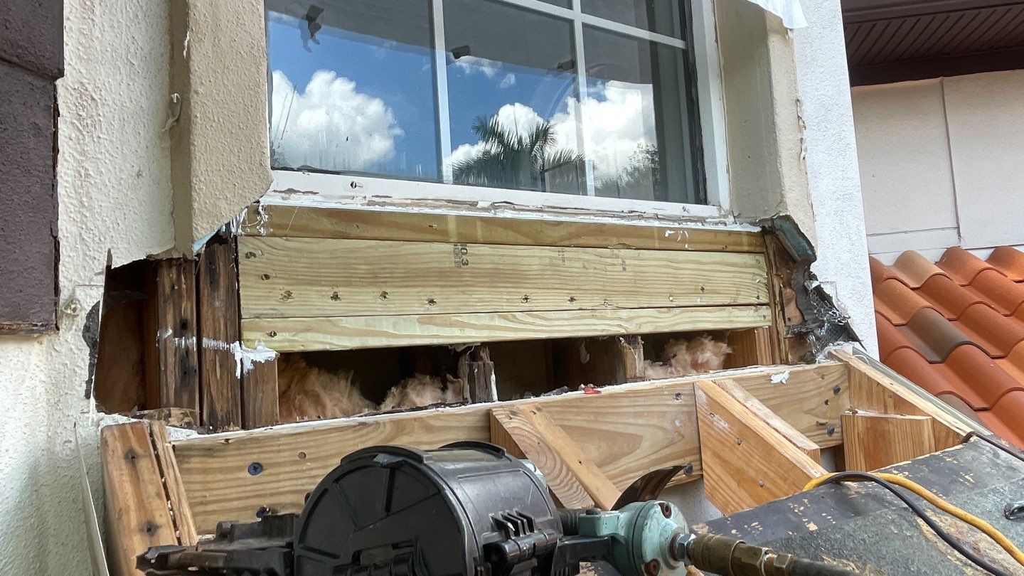 Residential Repairs using Carpentry & Stucco by RoofSmith of Tampa Bay