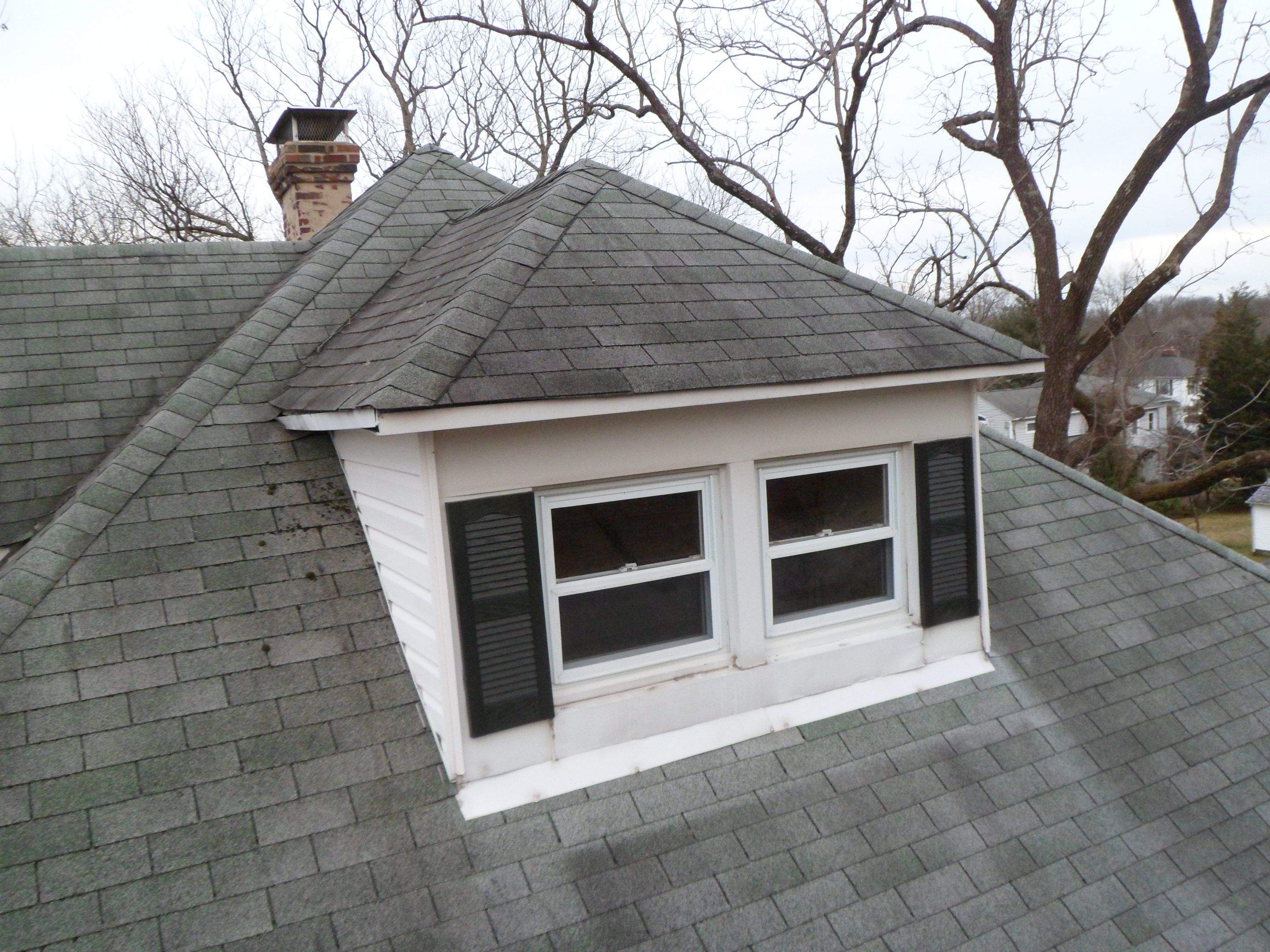 Residential Roofing Installation using Max Def Pewterwood by Alpha Design Services