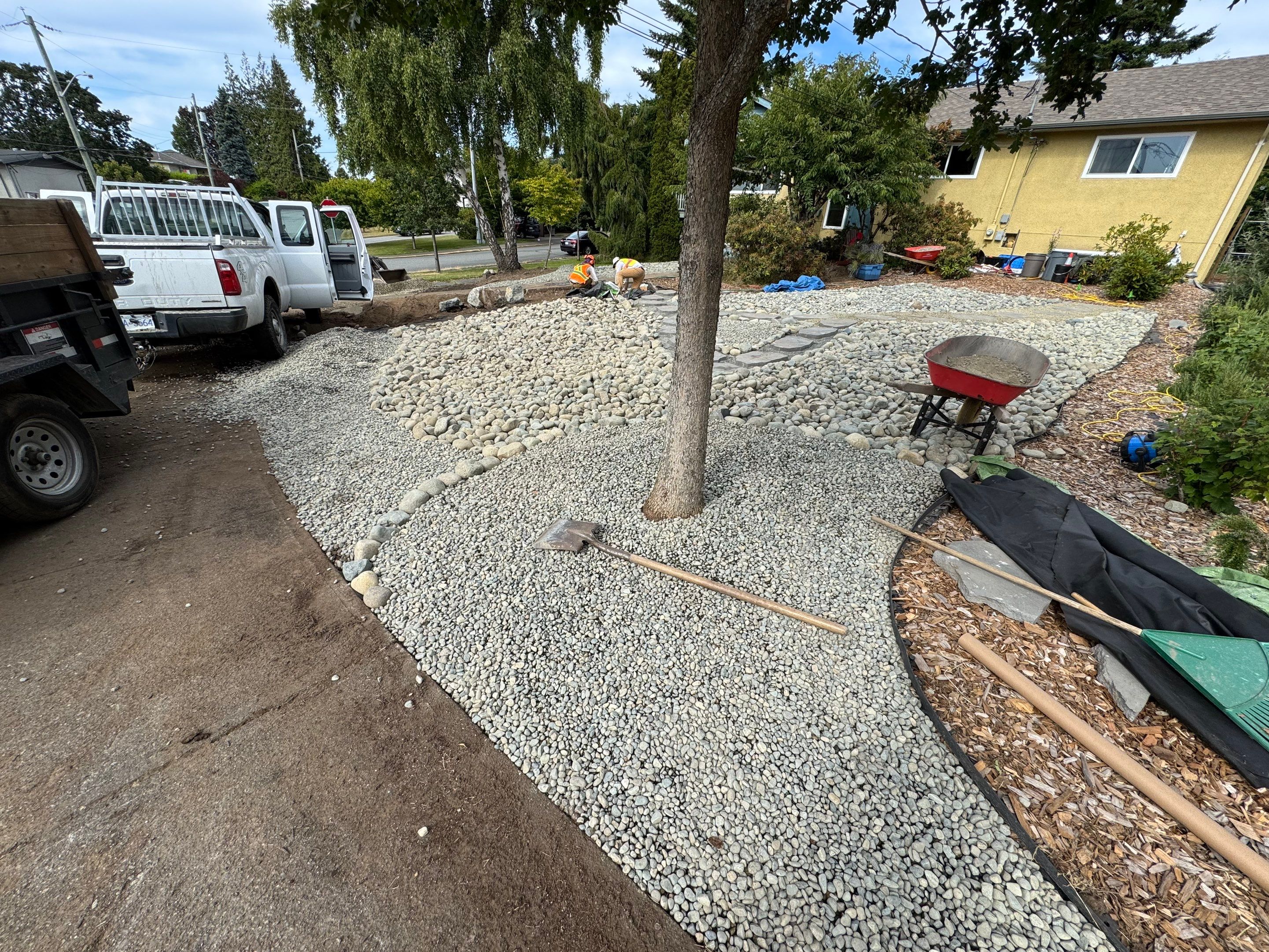 Front Yard Ecological Conversion – A West Coast-Inspired Low-Maintenance Oasis by Habanero Garden and Exterior Care