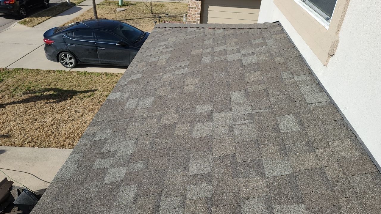Austin Residential Roofing Replacement with Architectural Shingles and Flashing by Caliber Restoration LLC