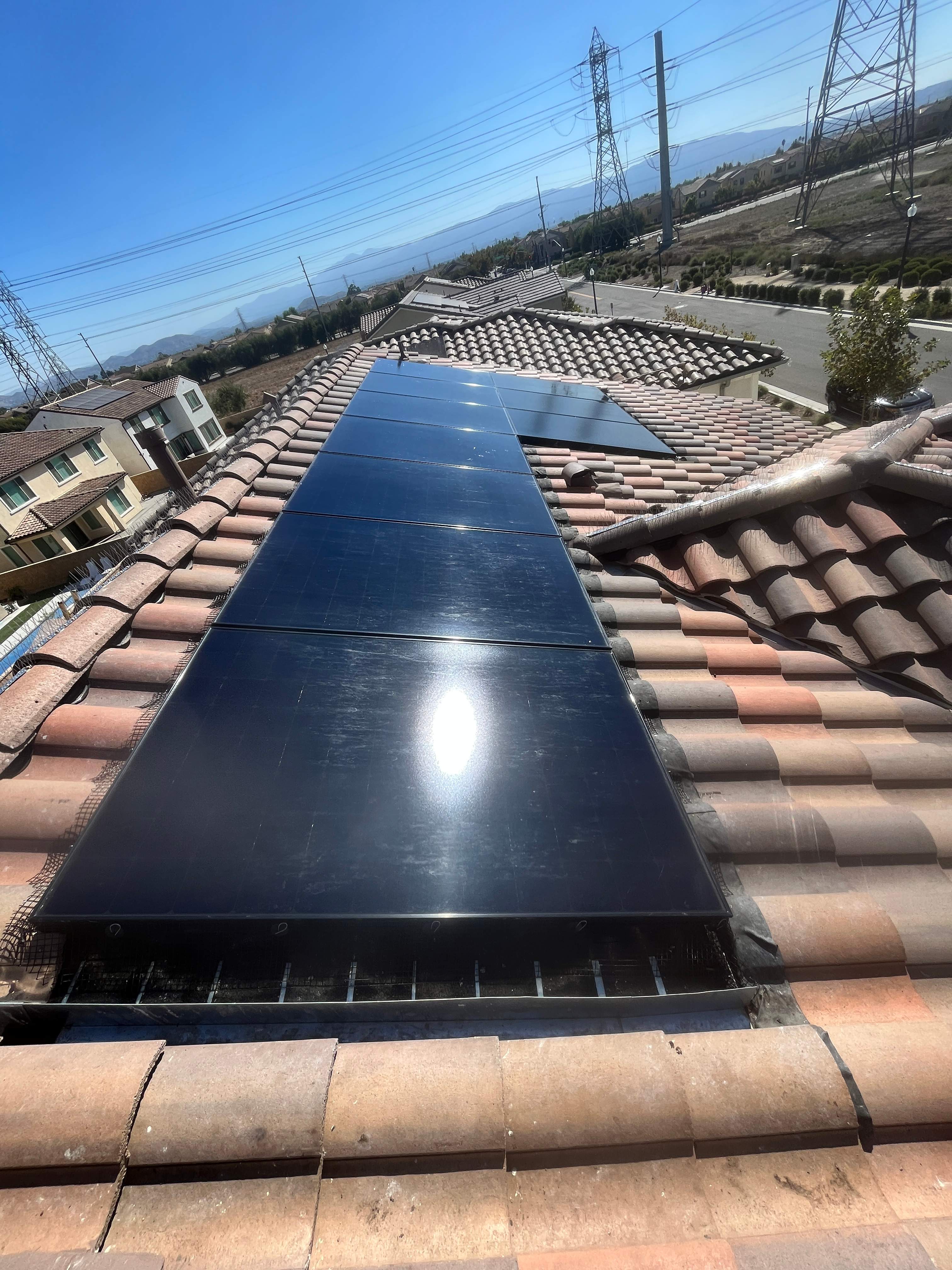 Bird Proofing Solar Panels in Ontario Ca by Palm Coast Solar Cleaning