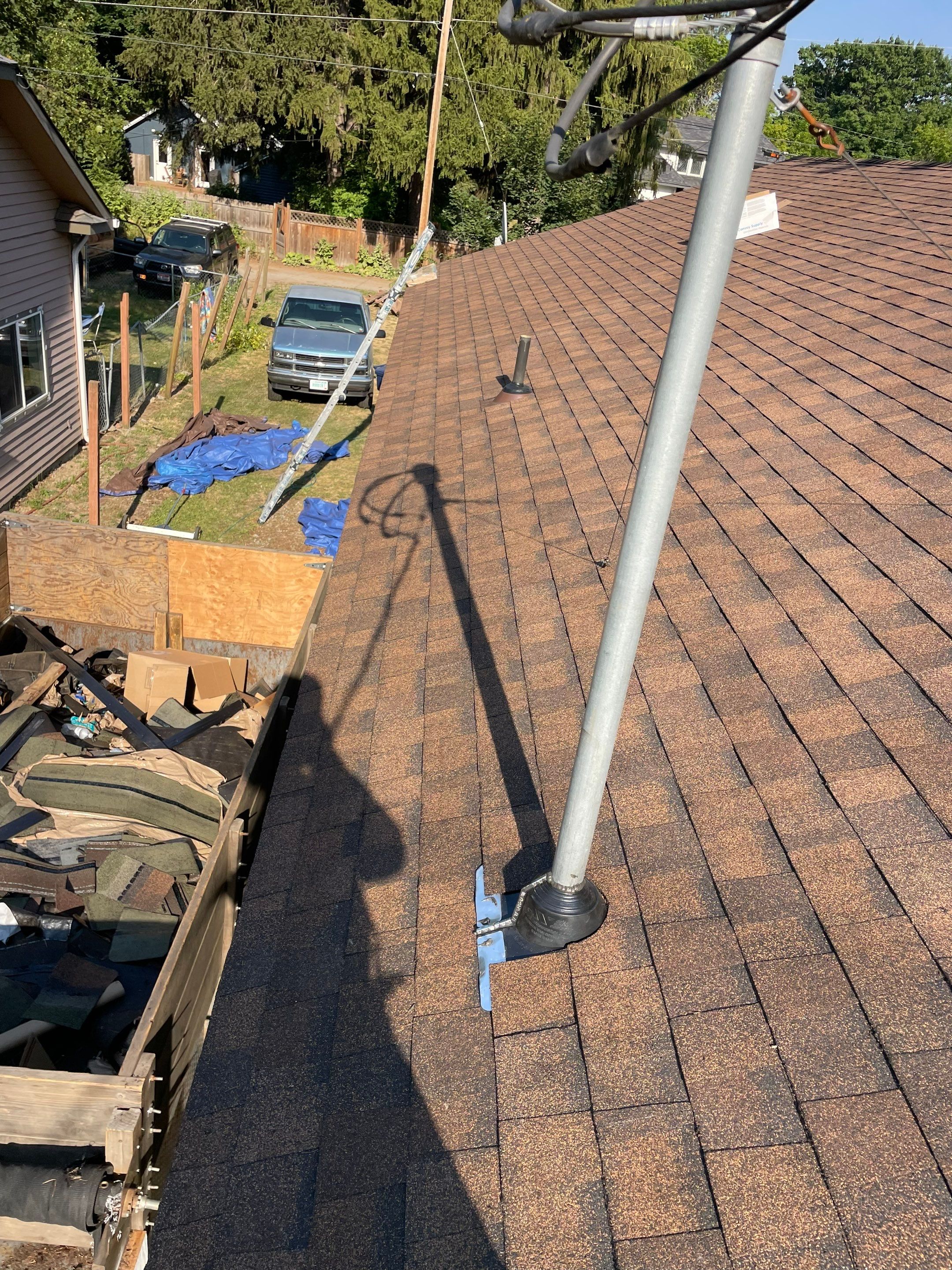 Asphalt Shingle Roof Replacement and Decking Repair N Boyer Ave Sandpoint, ID 83864 by Alpine Roofing